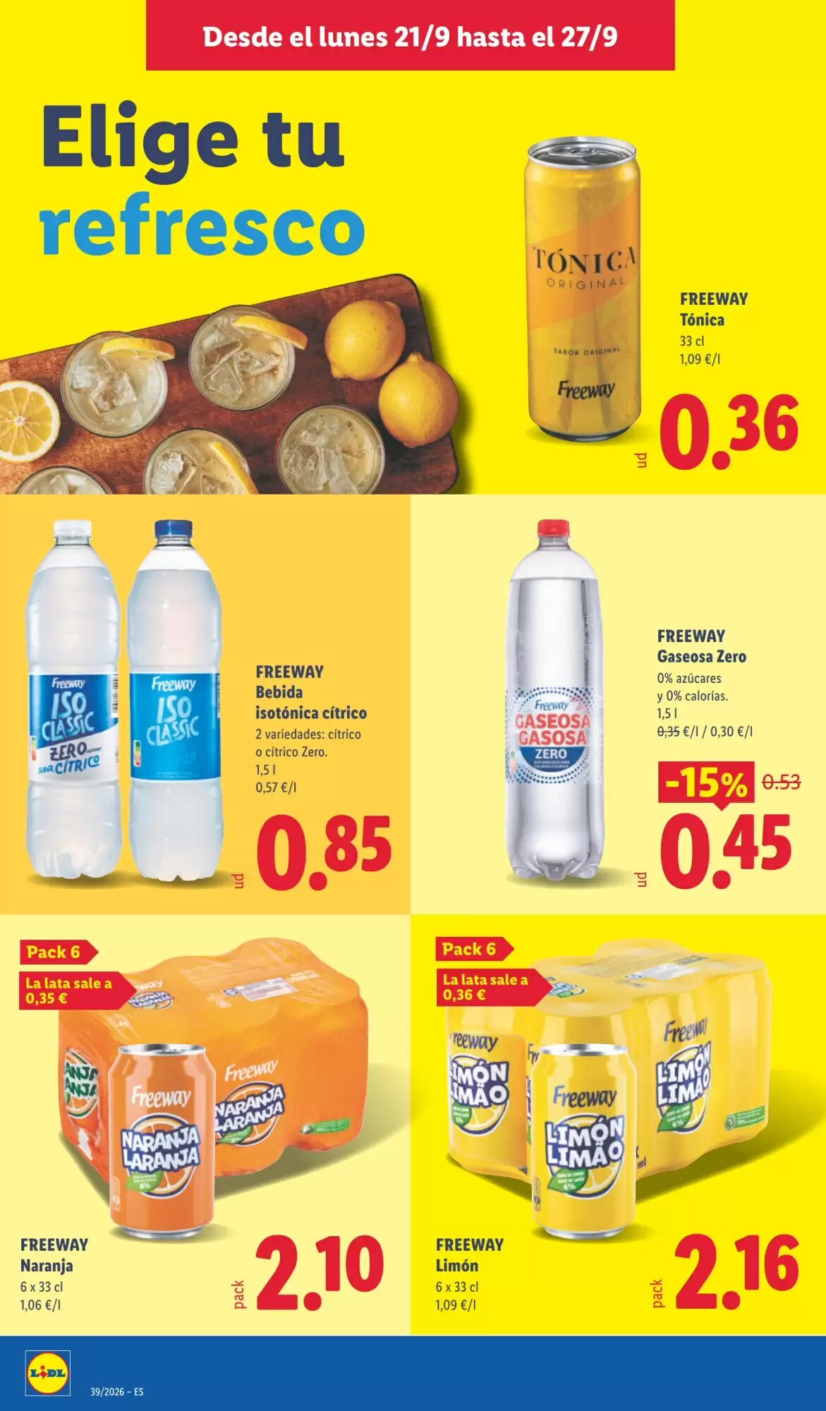 Folleto promocional de Lidl válido desde el 21/09/2026 - Página 14.