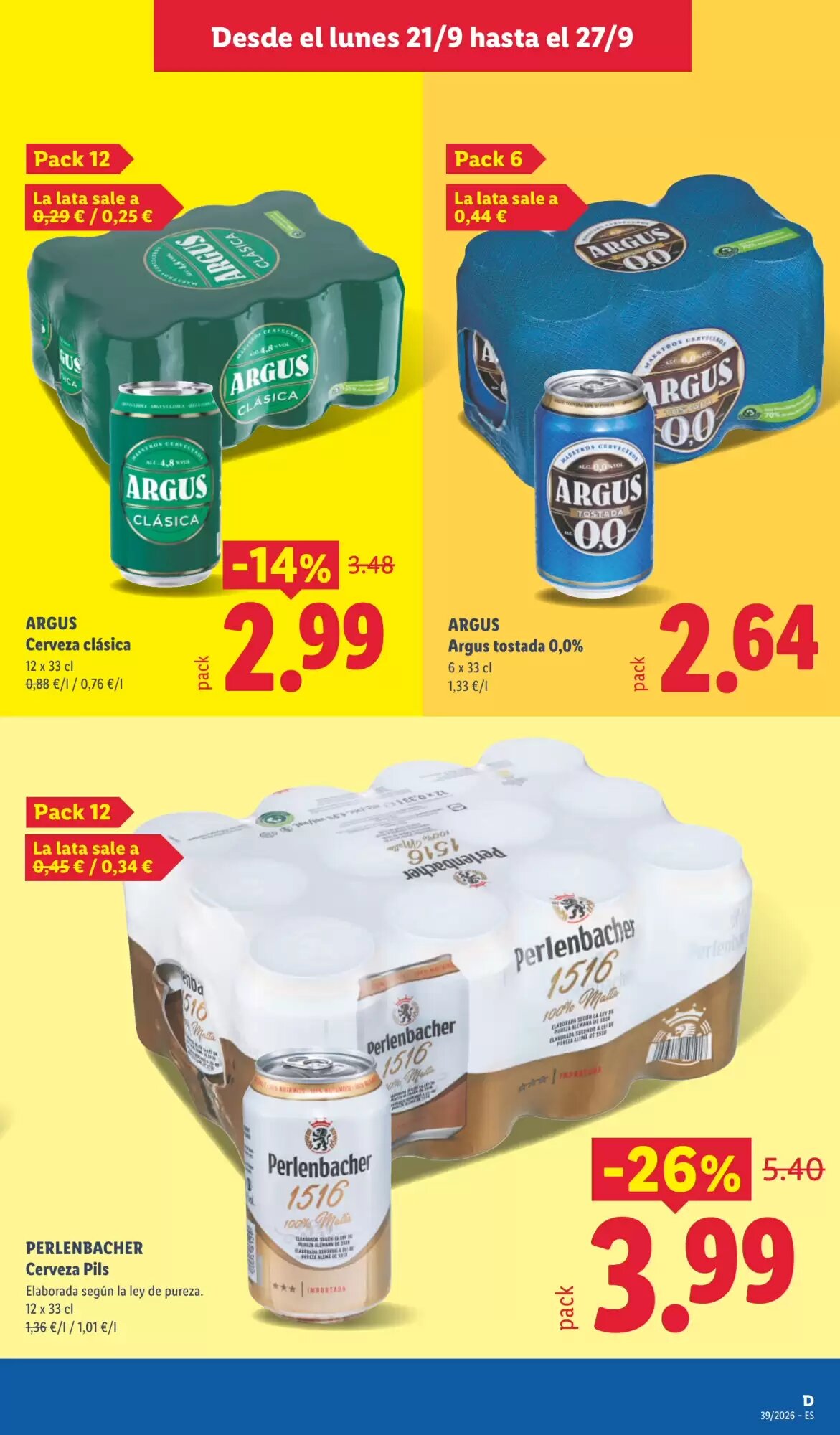 Folleto promocional de Lidl válido desde el 21/09/2026 - Página 15.