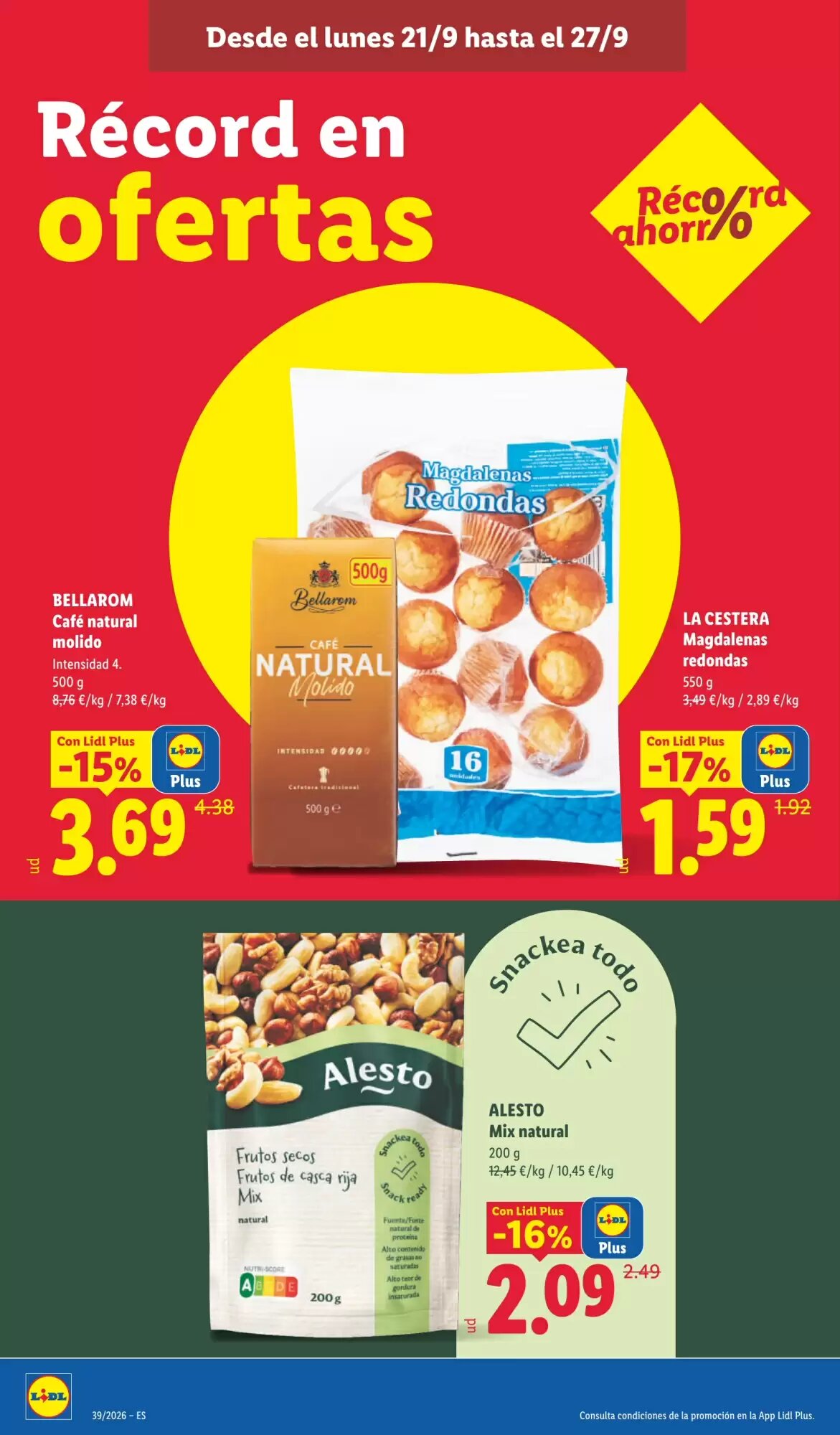 Folleto promocional de Lidl válido desde el 21/09/2026 - Página 16.