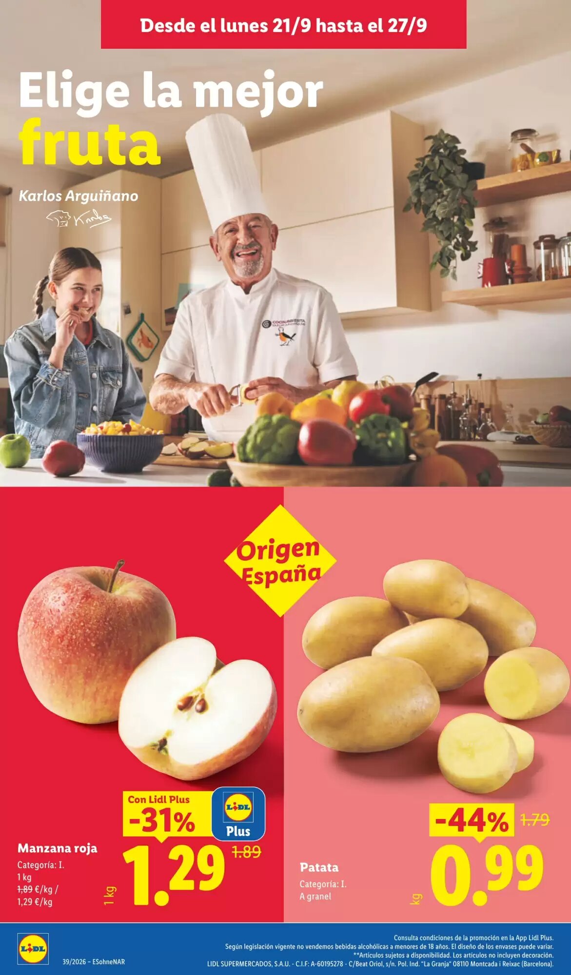 Folleto promocional de Lidl válido desde el 21/09/2026 - Página 2.