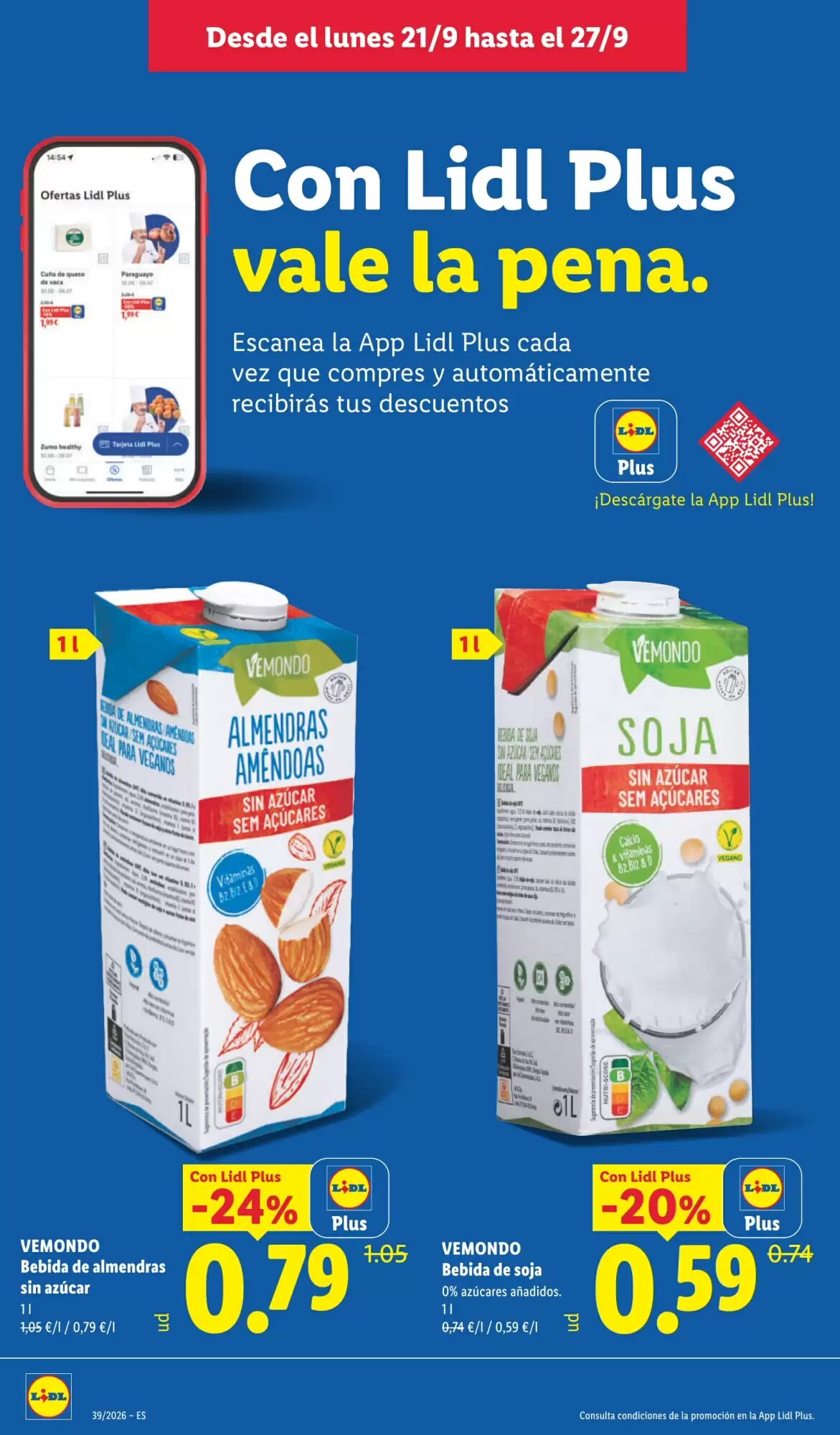 Folleto promocional de Lidl válido desde el 21/09/2026 - Página 20.