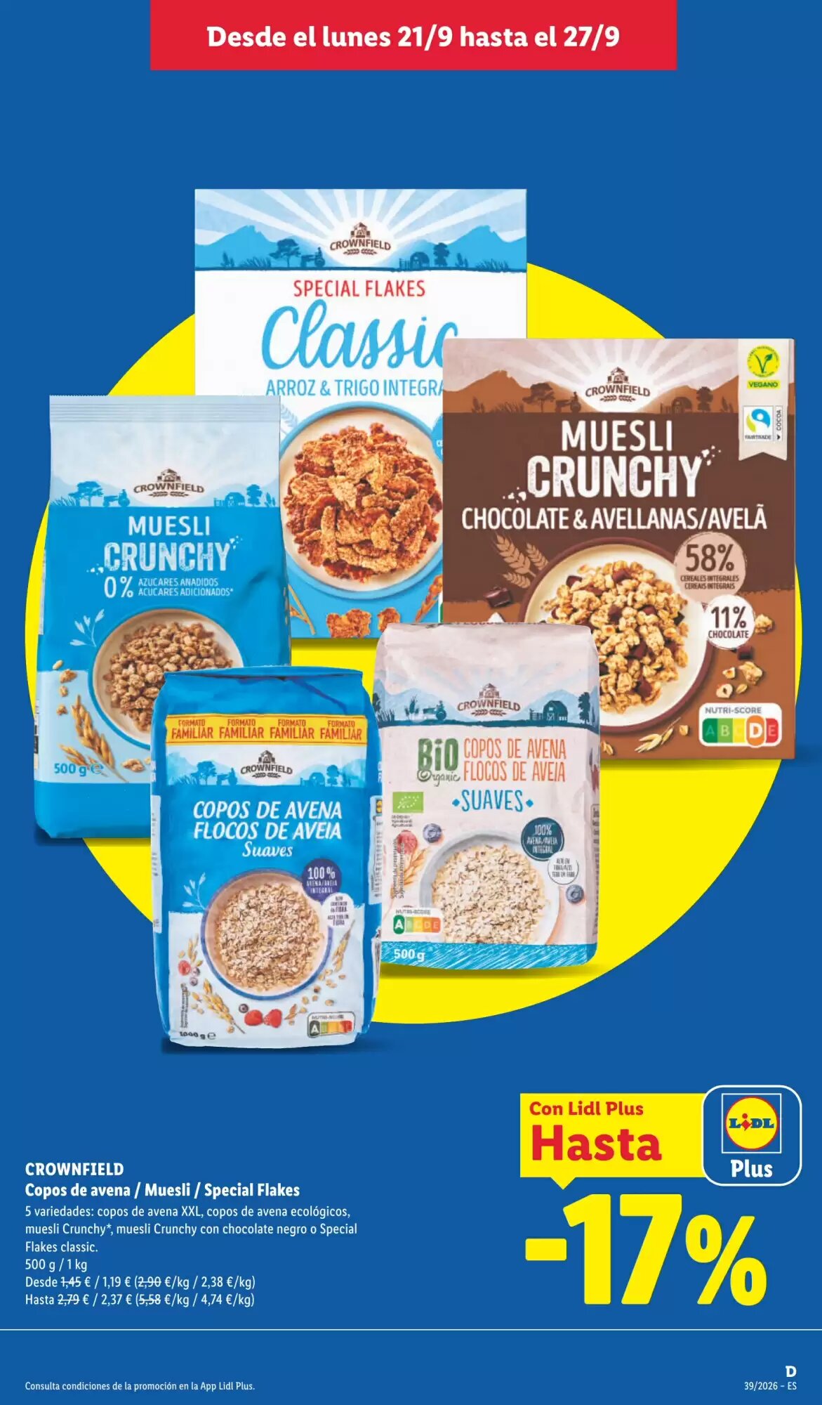 Folleto promocional de Lidl válido desde el 21/09/2026 - Página 21.