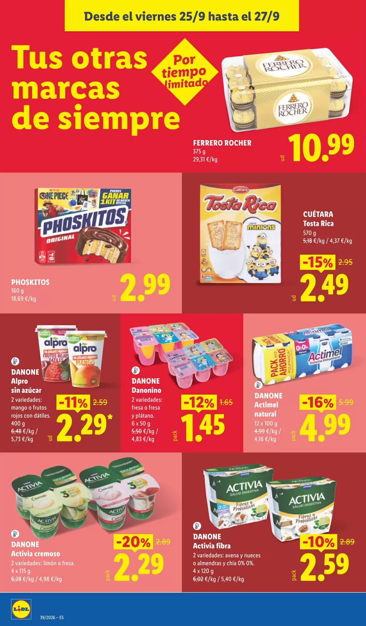 Folleto promocional de Lidl válido desde el 21/09/2026 - Página 34.