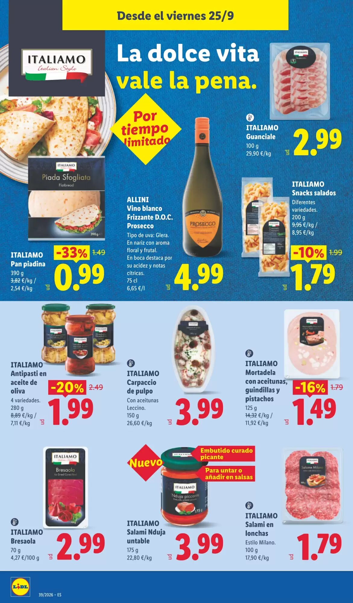 Folleto promocional de Lidl válido desde el 21/09/2026 - Página 38.