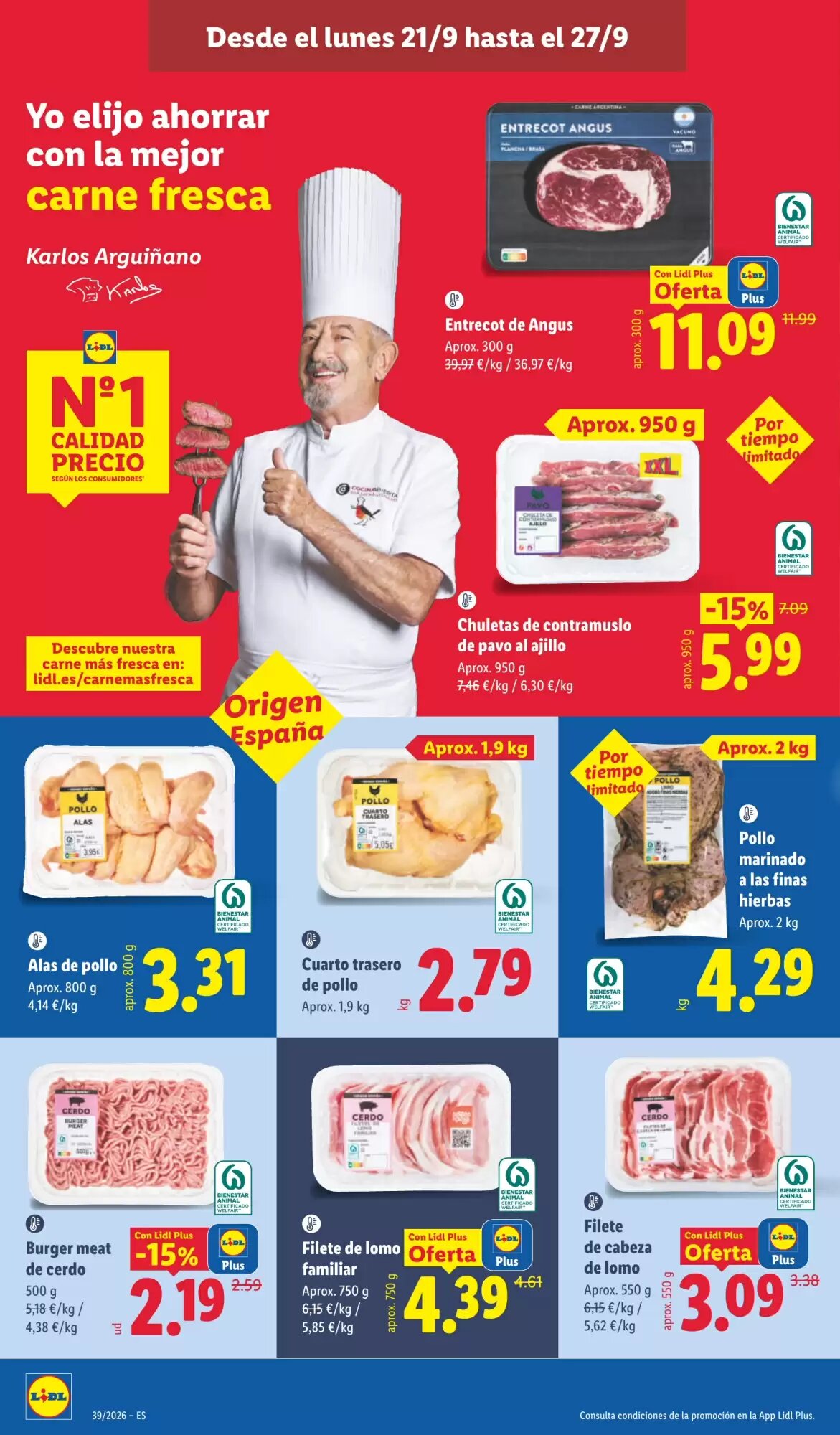 Folleto promocional de Lidl válido desde el 21/09/2026 - Página 6.