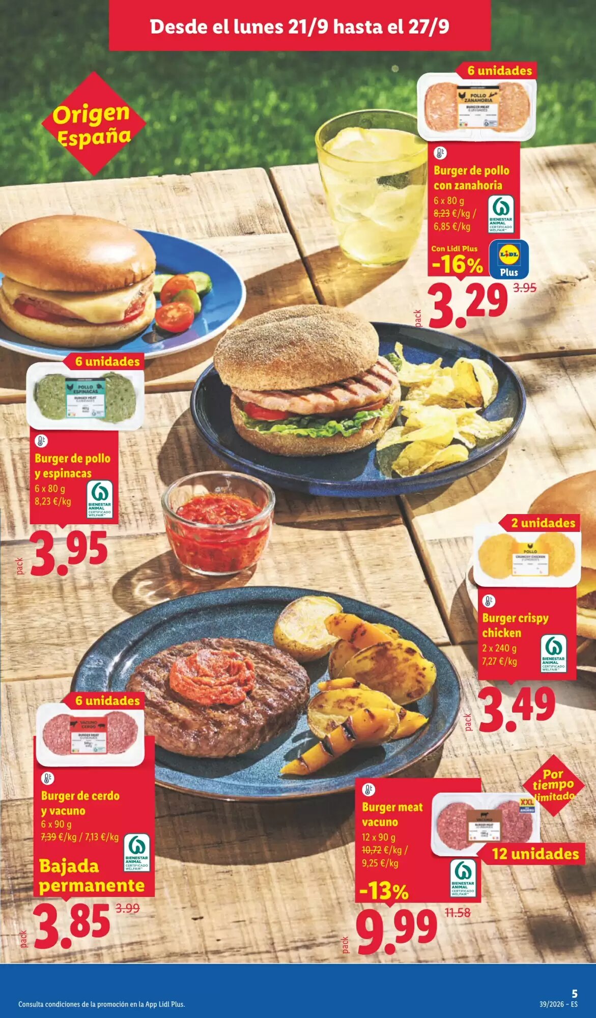 Folleto promocional de Lidl válido desde el 21/09/2026 - Página 7.