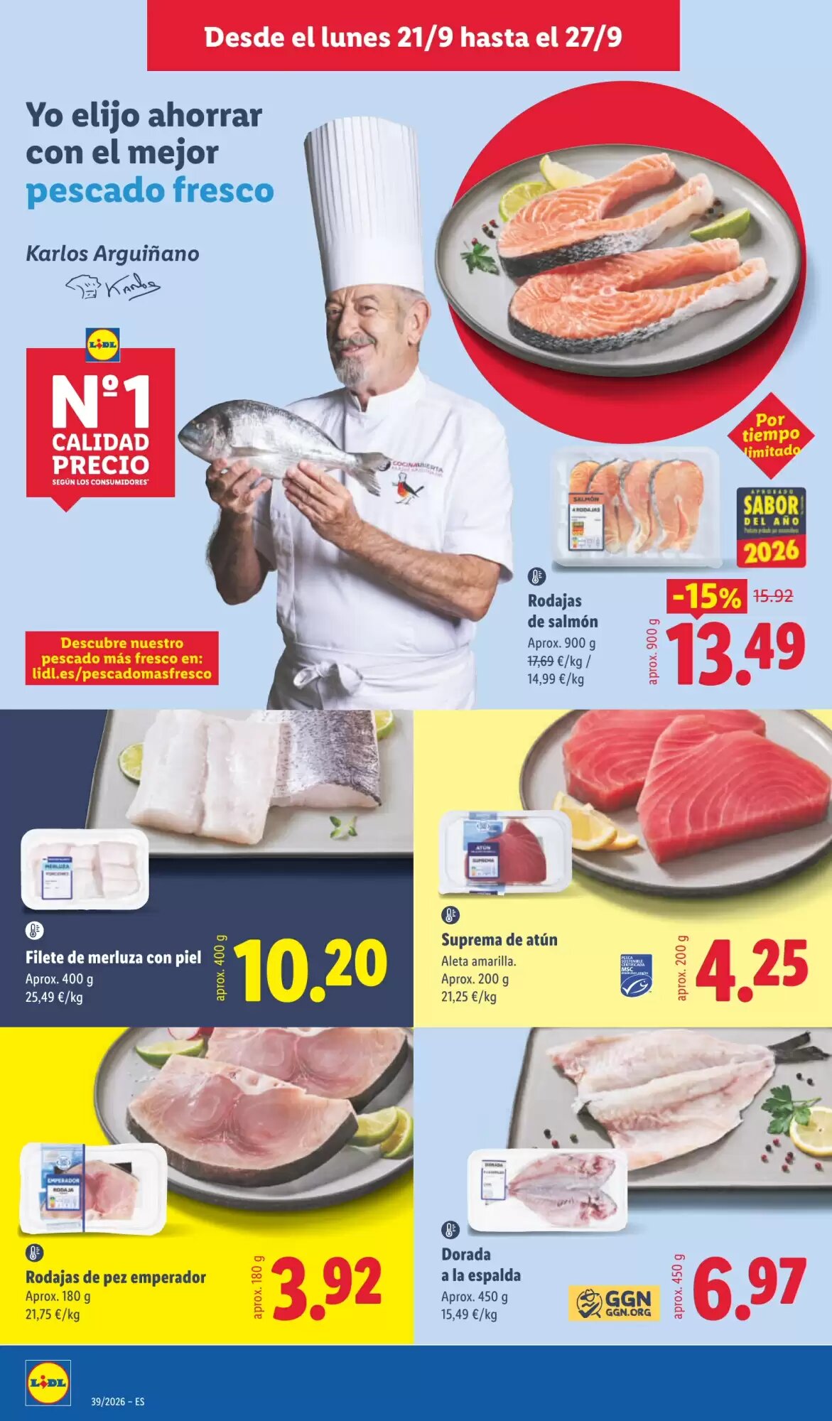 Folleto promocional de Lidl válido desde el 21/09/2026 - Página 8.