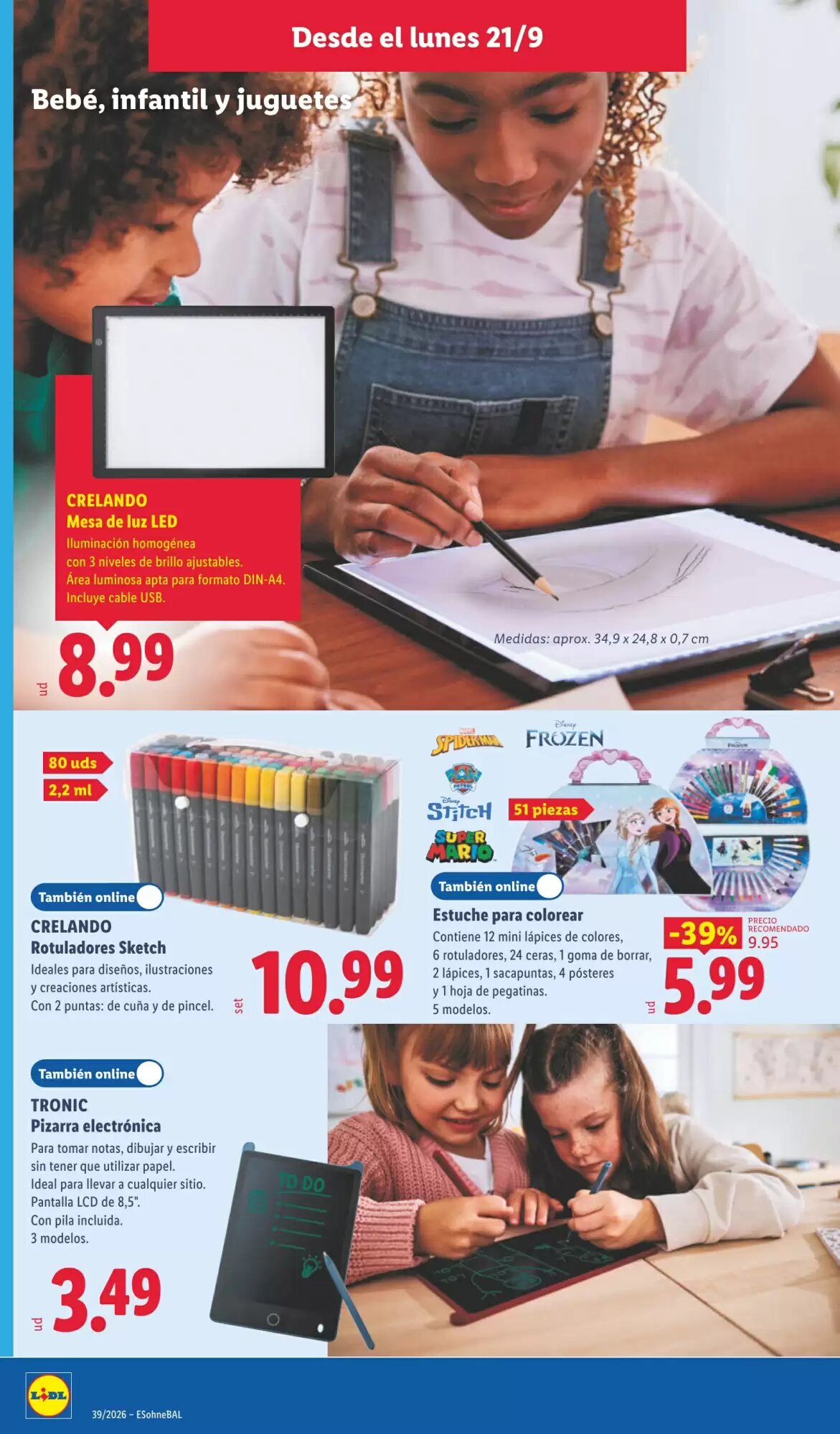 Folleto promocional de Lidl válido desde el 21/09/2026 - Página 10.