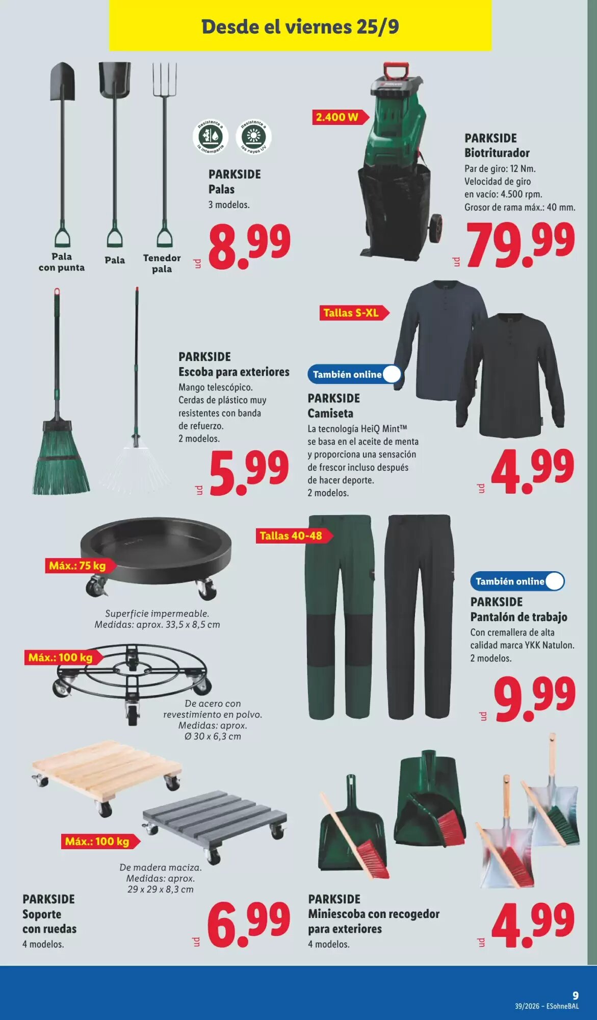 Folleto promocional de Lidl válido desde el 21/09/2026 - Página 13.