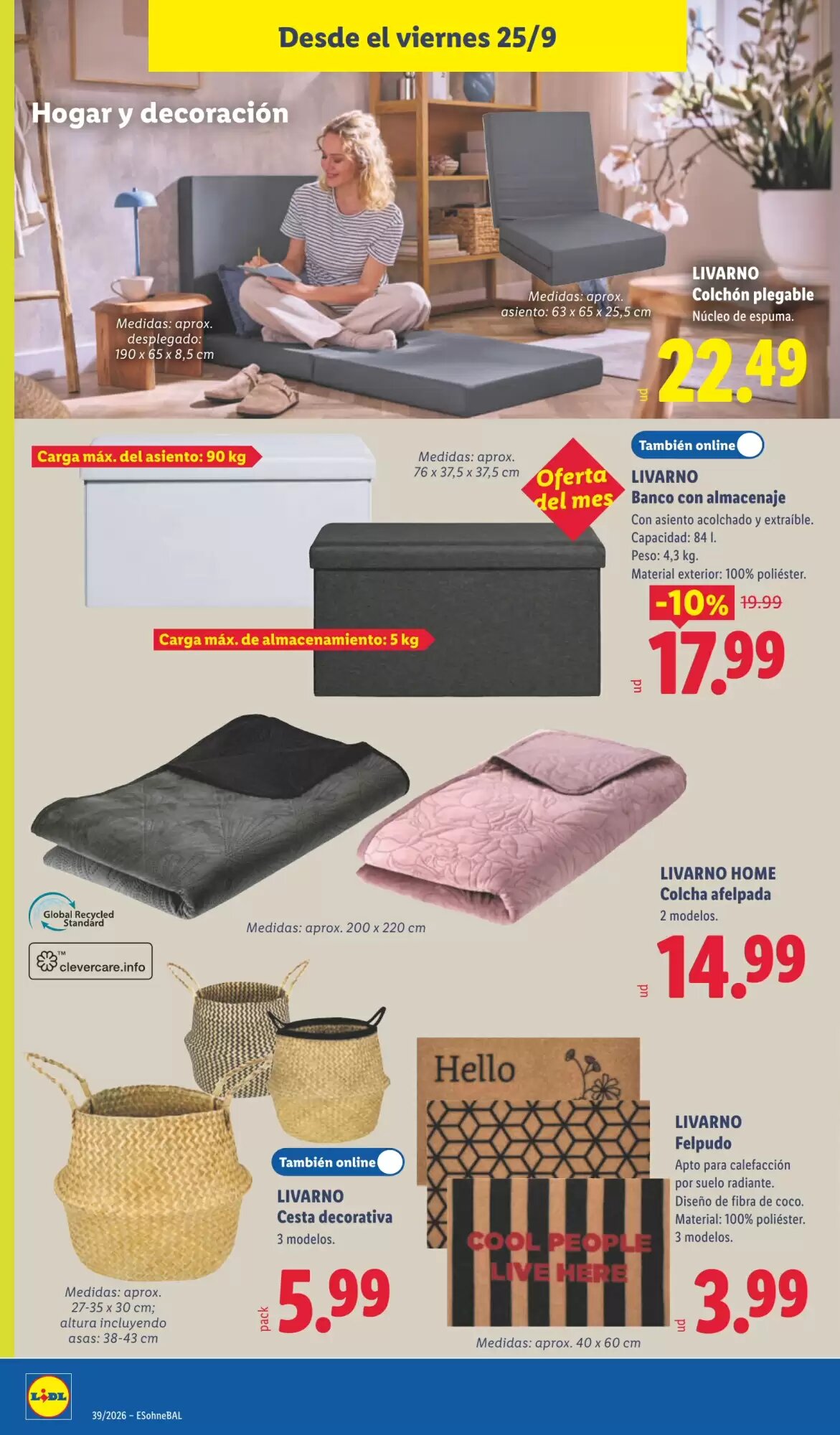 Folleto promocional de Lidl válido desde el 21/09/2026 - Página 18.