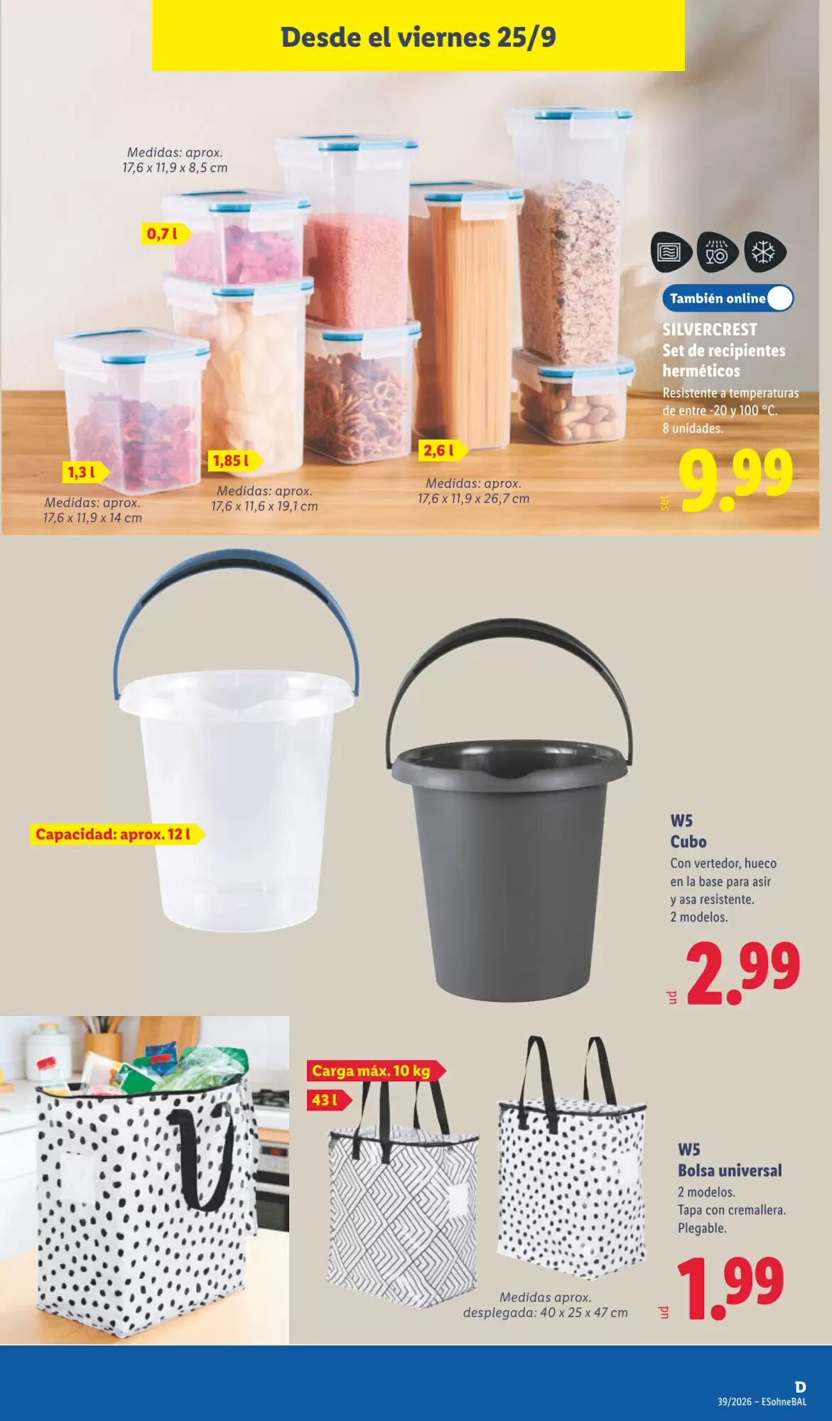 Folleto promocional de Lidl válido desde el 21/09/2026 - Página 19.
