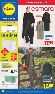 Folleto promocional de Lidl válido desde el 21/09/2026