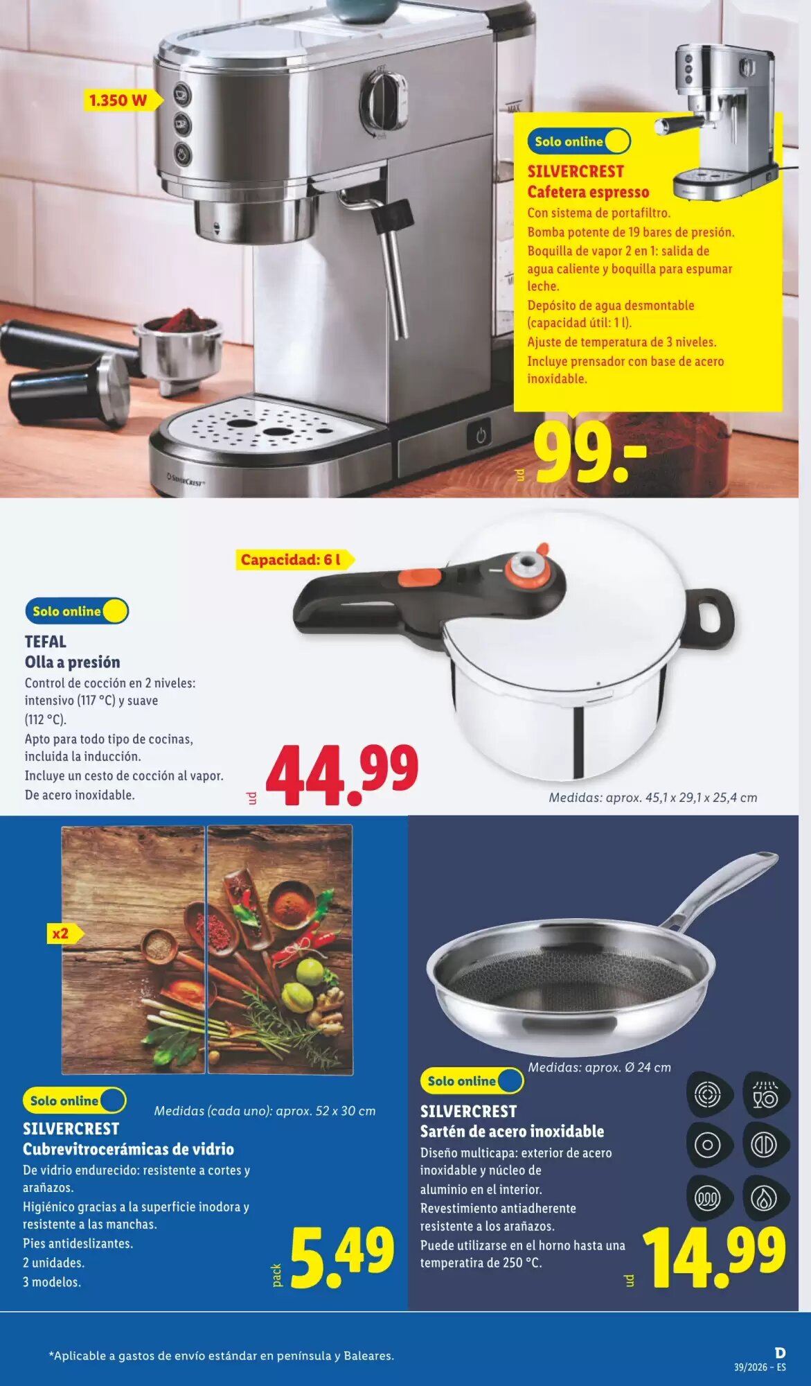 Folleto promocional de Lidl válido desde el 21/09/2026 - Página 3.