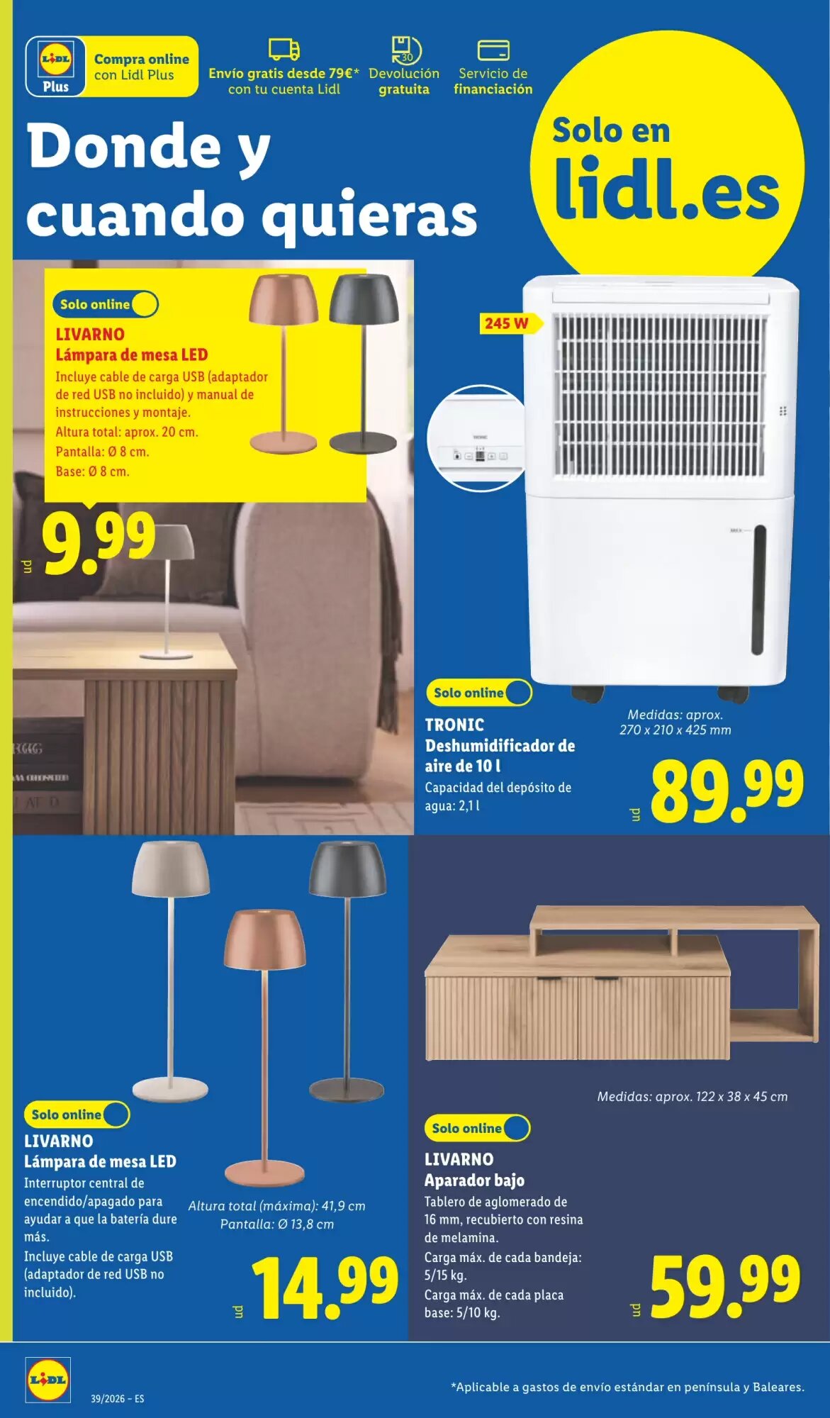 Folleto promocional de Lidl válido desde el 21/09/2026 - Página 4.