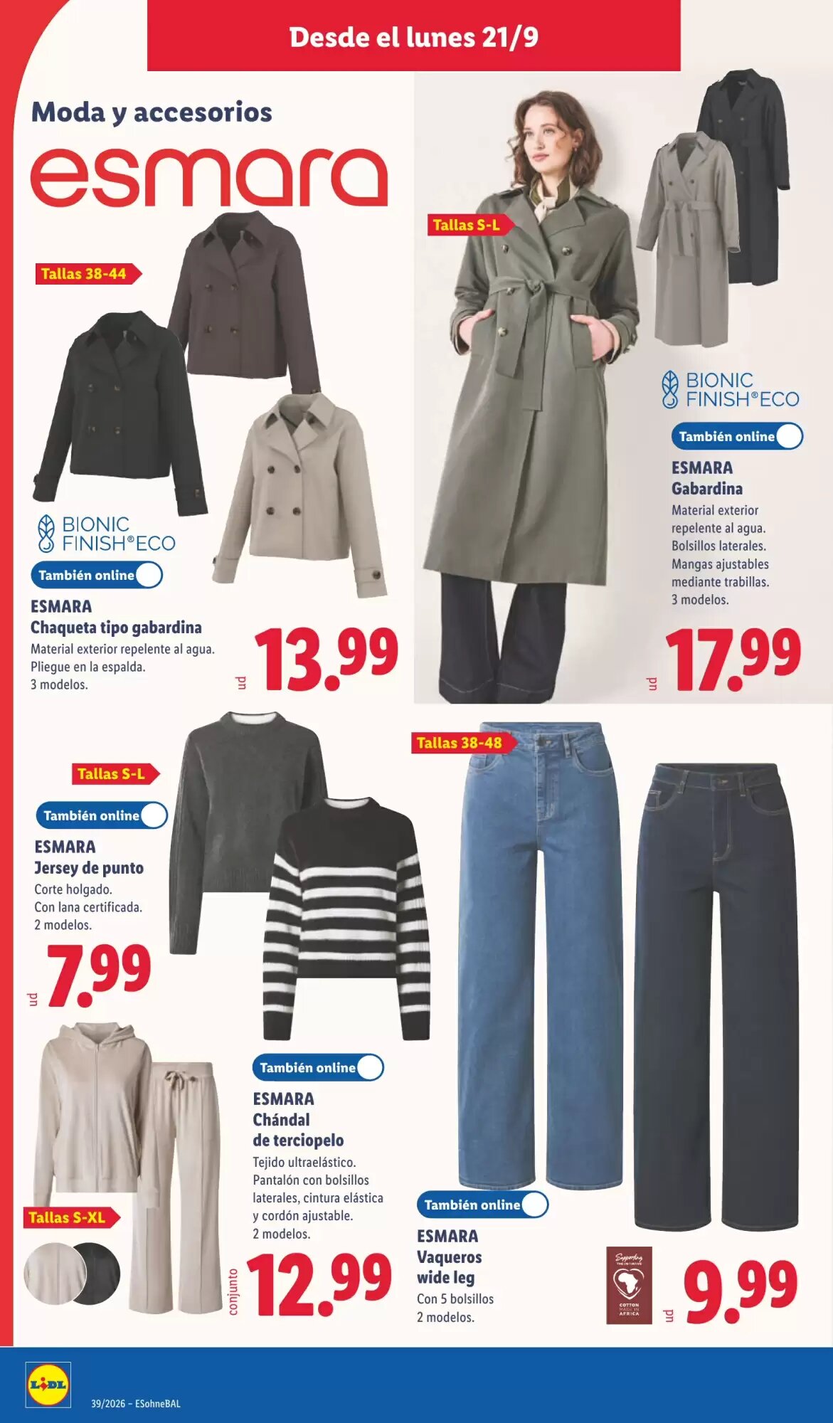 Folleto promocional de Lidl válido desde el 21/09/2026 - Página 6.