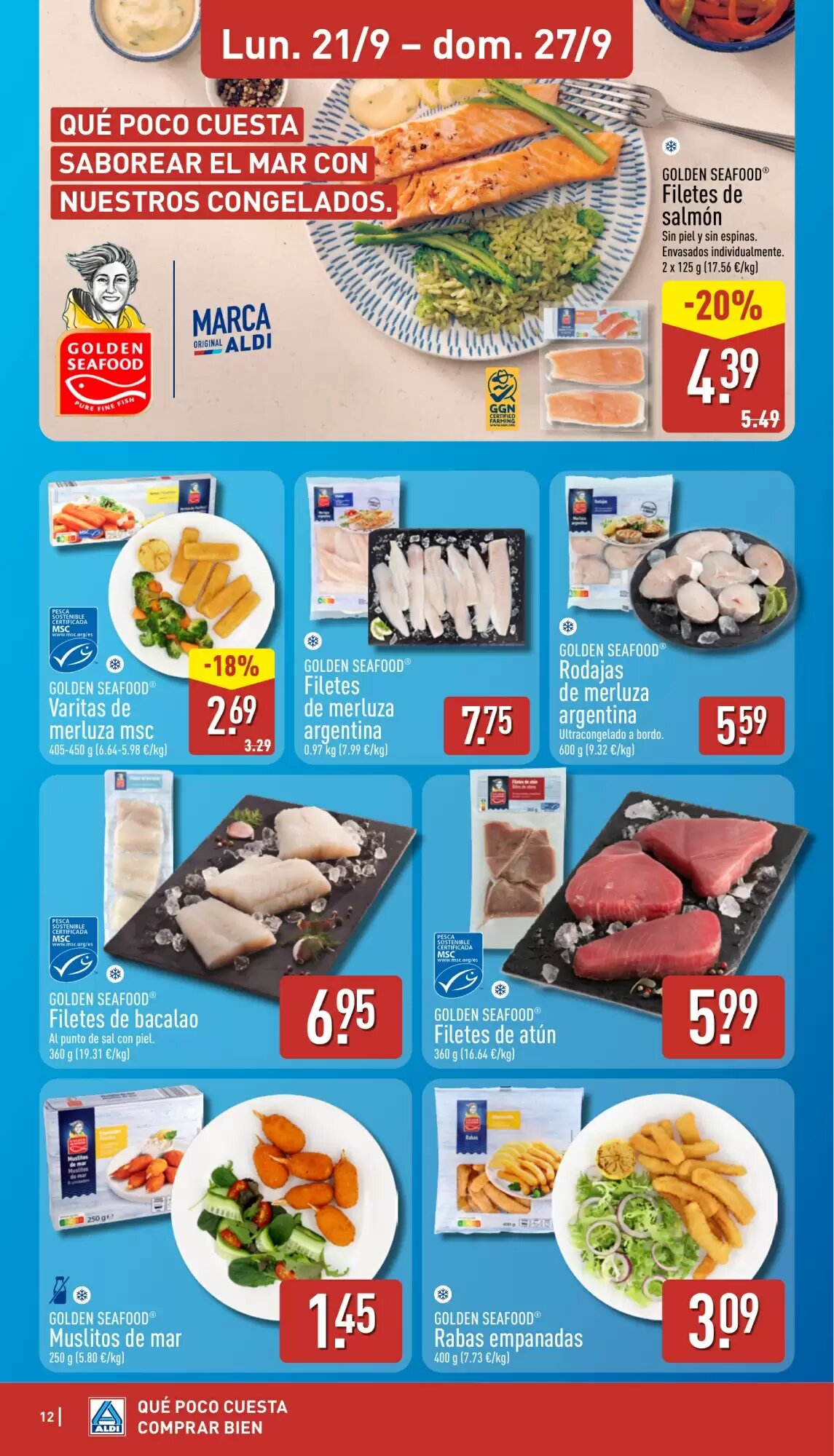 Folleto promocional de ALDI válido desde el 21/09/2026 - Página 12.