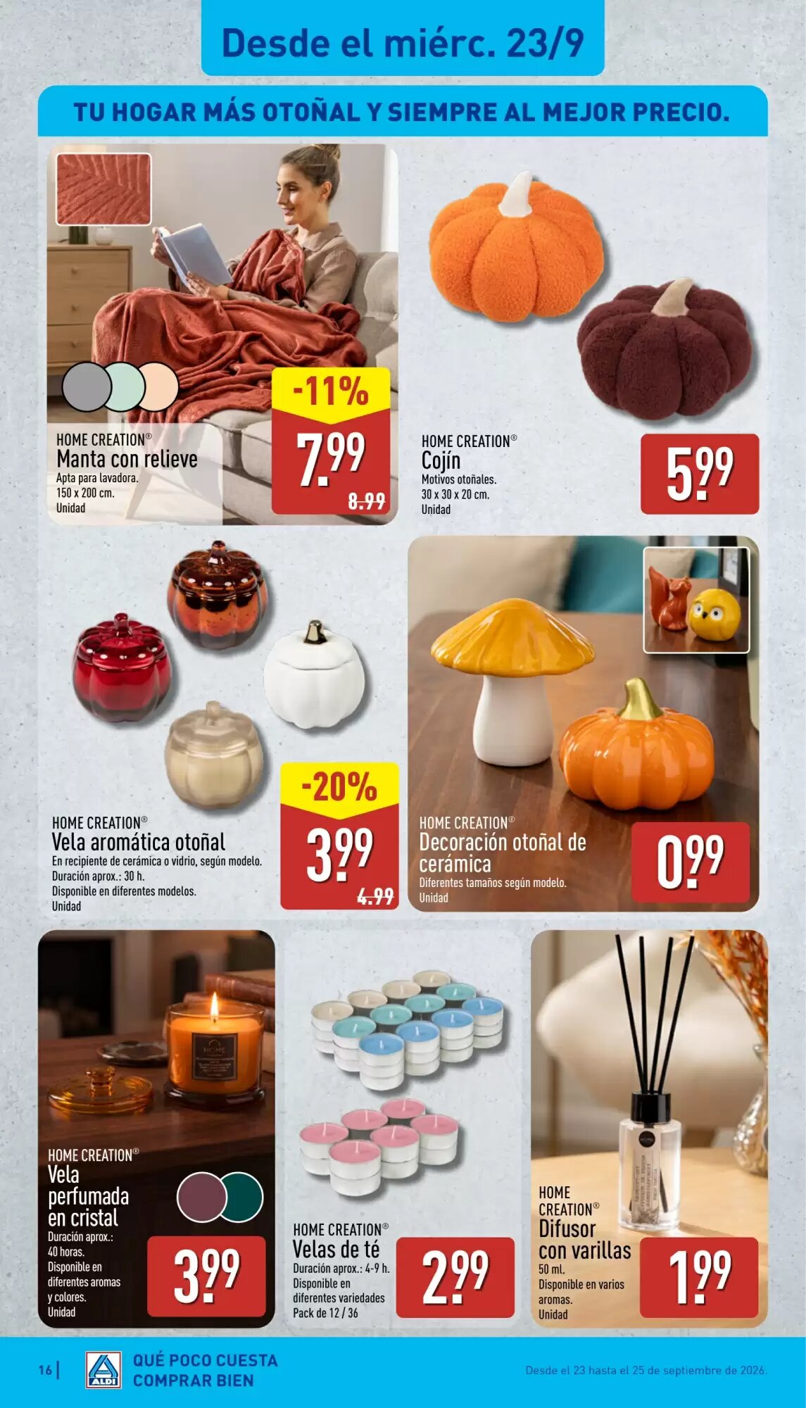 Folleto promocional de ALDI válido desde el 21/09/2026 - Página 16.