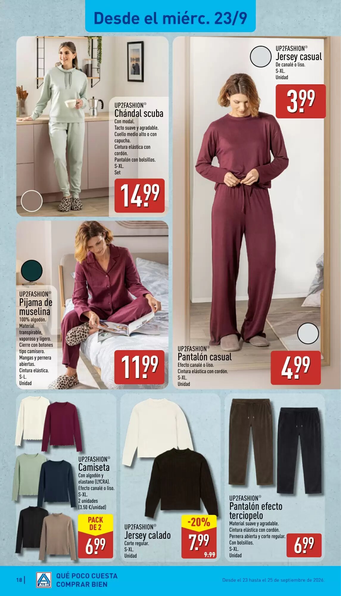 Folleto promocional de ALDI válido desde el 21/09/2026 - Página 18.