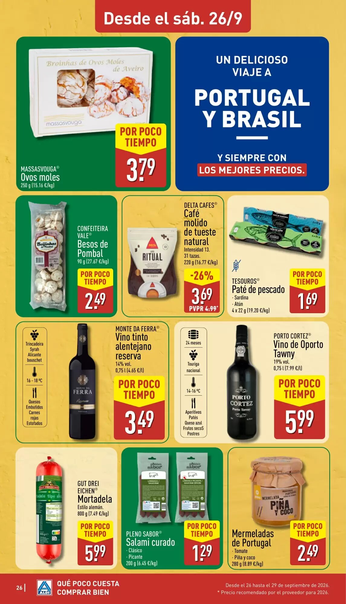 Folleto promocional de ALDI válido desde el 21/09/2026 - Página 26.