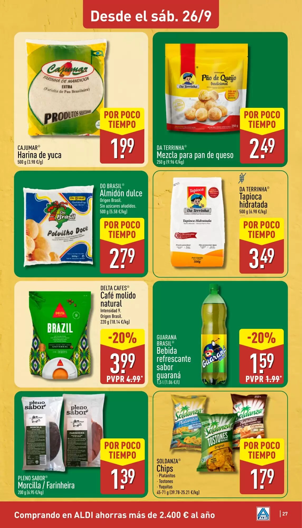 Folleto promocional de ALDI válido desde el 21/09/2026 - Página 27.
