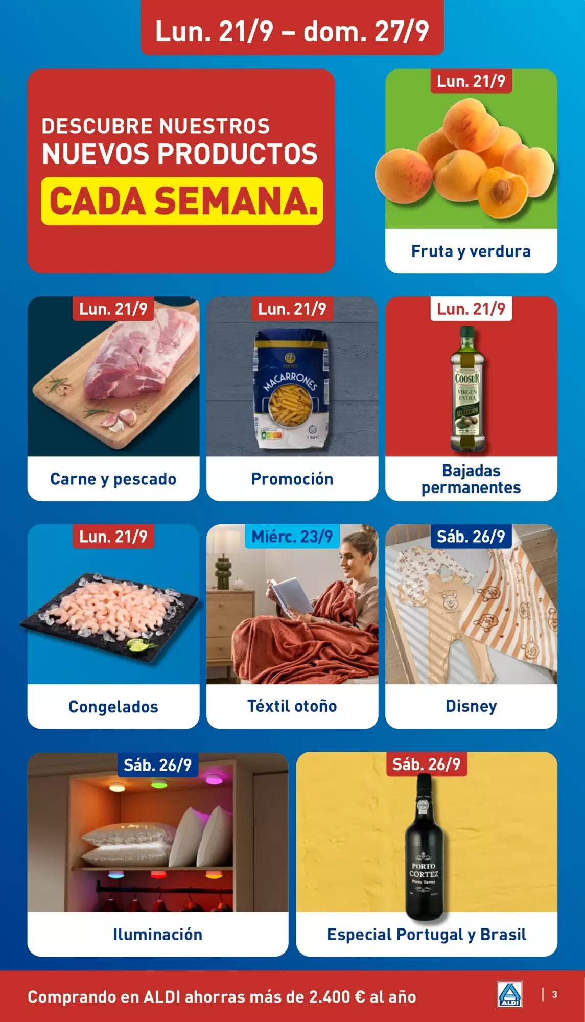 Folleto promocional de ALDI válido desde el 21/09/2026 - Página 3.