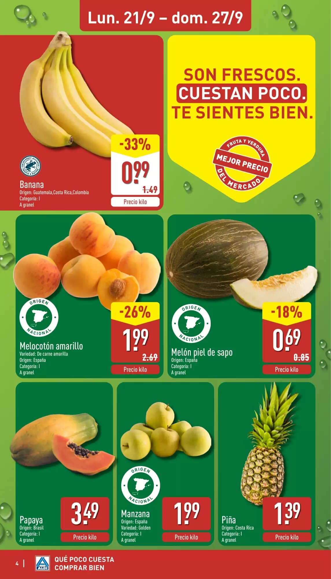 Folleto promocional de ALDI válido desde el 21/09/2026 - Página 4.