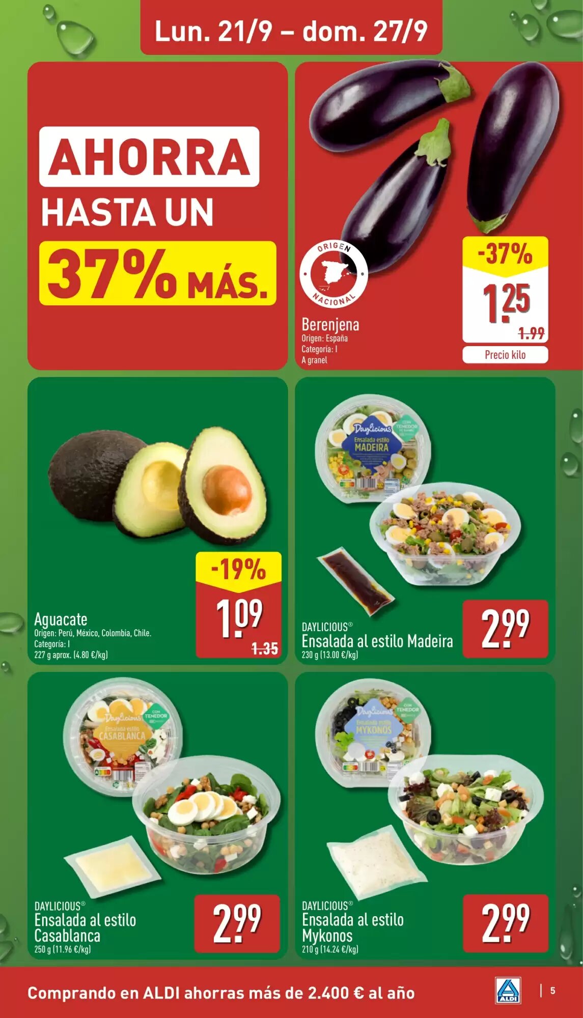 Folleto promocional de ALDI válido desde el 21/09/2026 - Página 5.