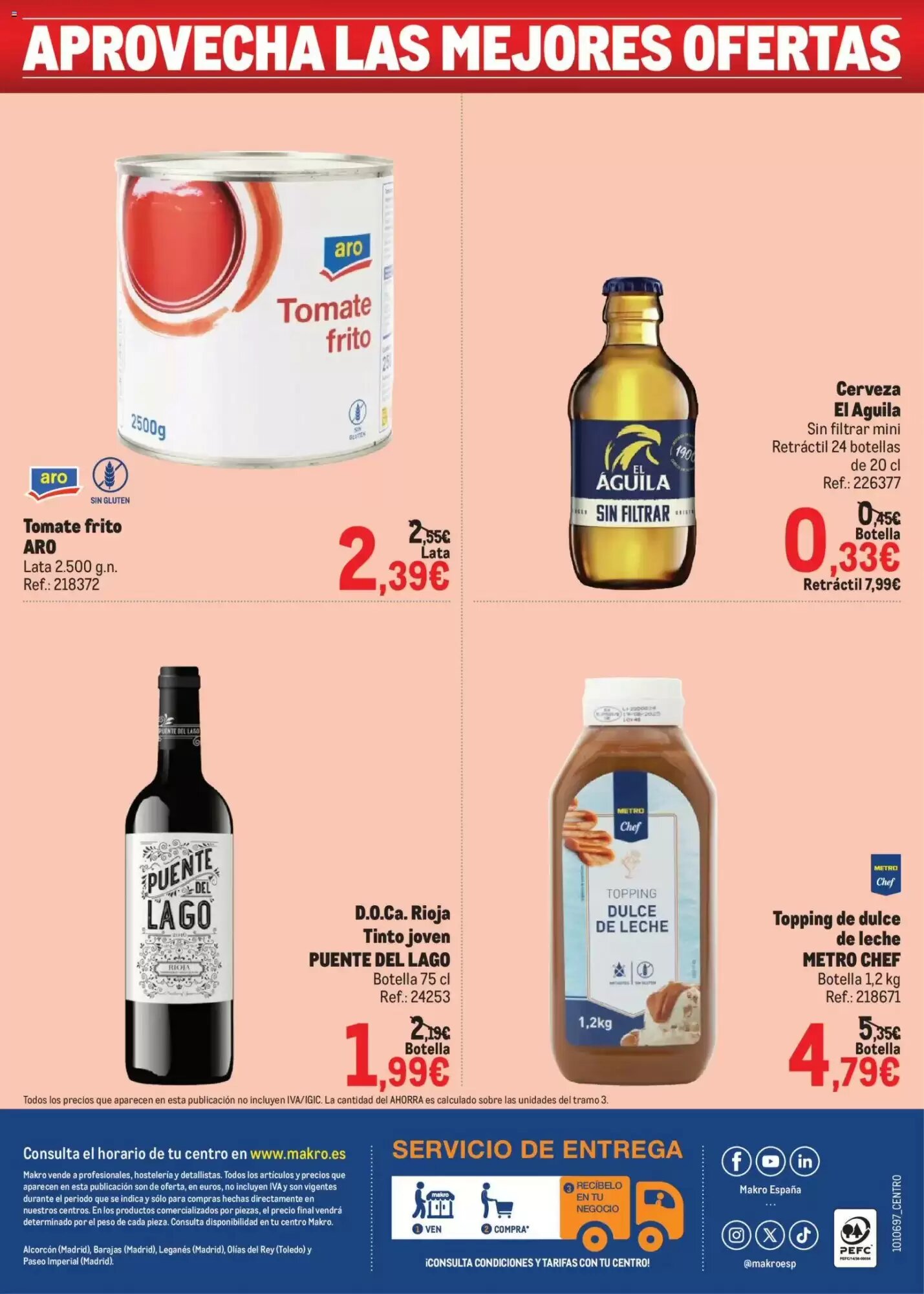 Folleto promocional de Makro válido desde el 21/09/2026 - Página 16.