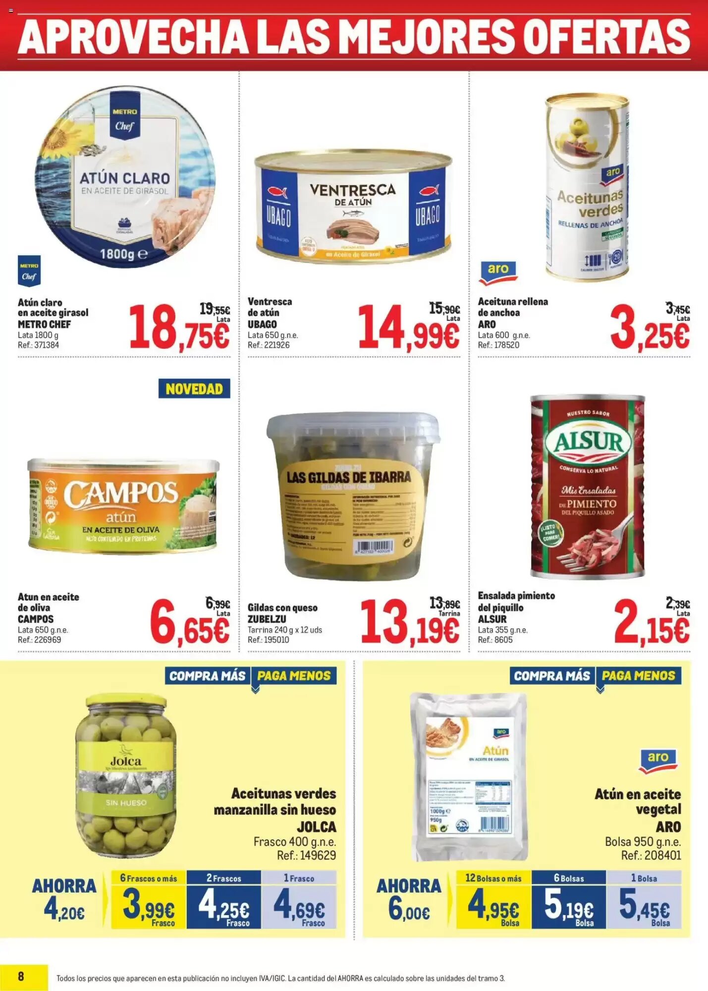 Folleto promocional de Makro válido desde el 21/09/2026 - Página 8.