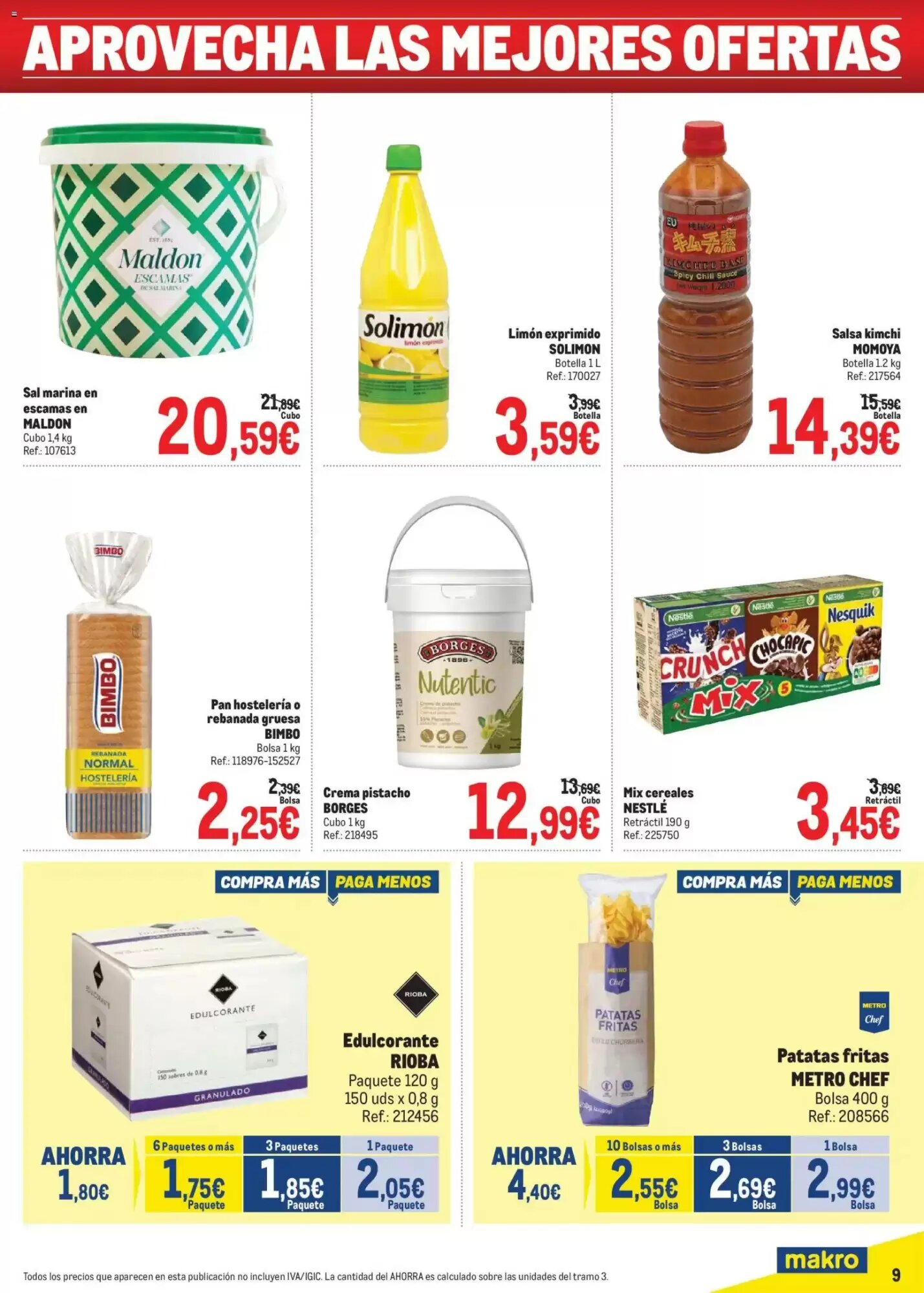 Folleto promocional de Makro válido desde el 21/09/2026 - Página 9.