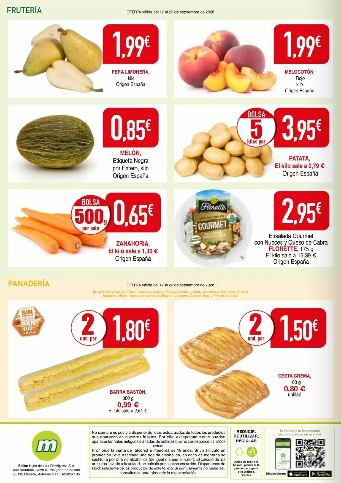 Folleto promocional de Masymas válido desde el 21/09/2026 - Página 4.