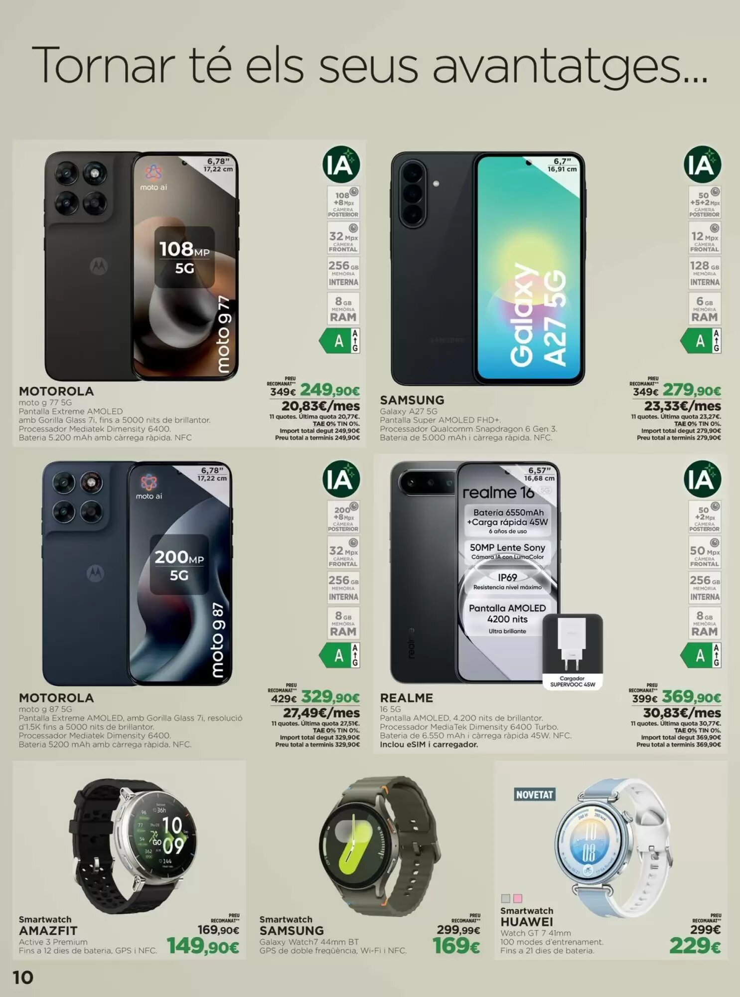 Folleto promocional de El Corte Inglés válido desde el 21/09/2026 - Página 10.