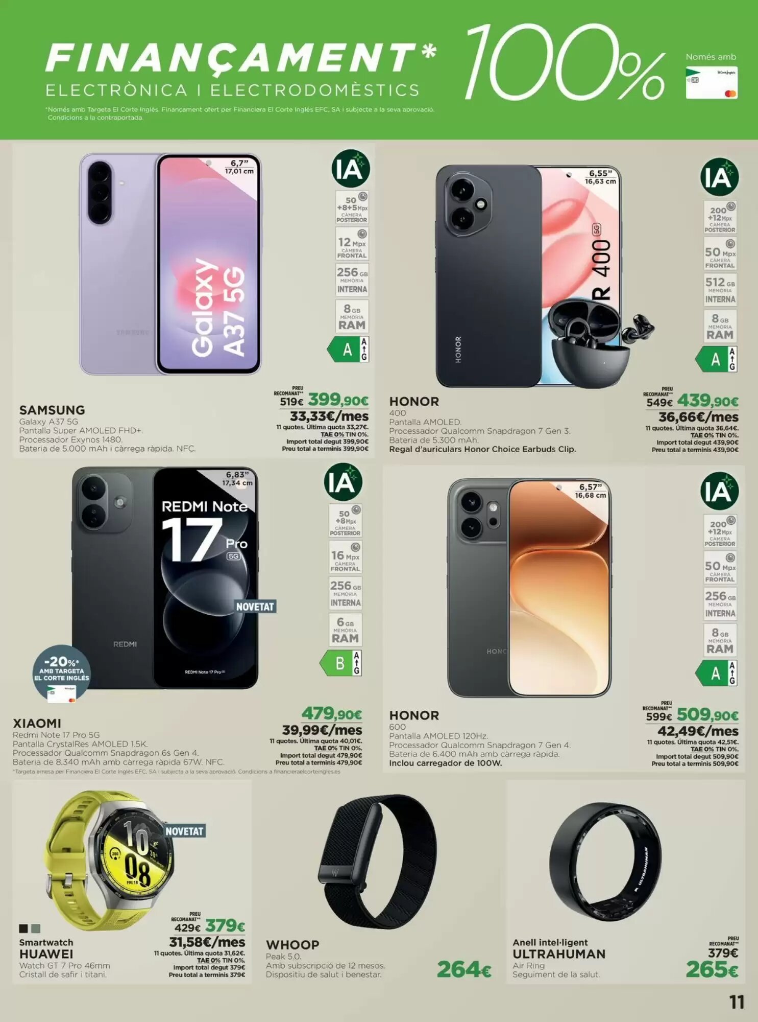 Folleto promocional de El Corte Inglés válido desde el 21/09/2026 - Página 11.