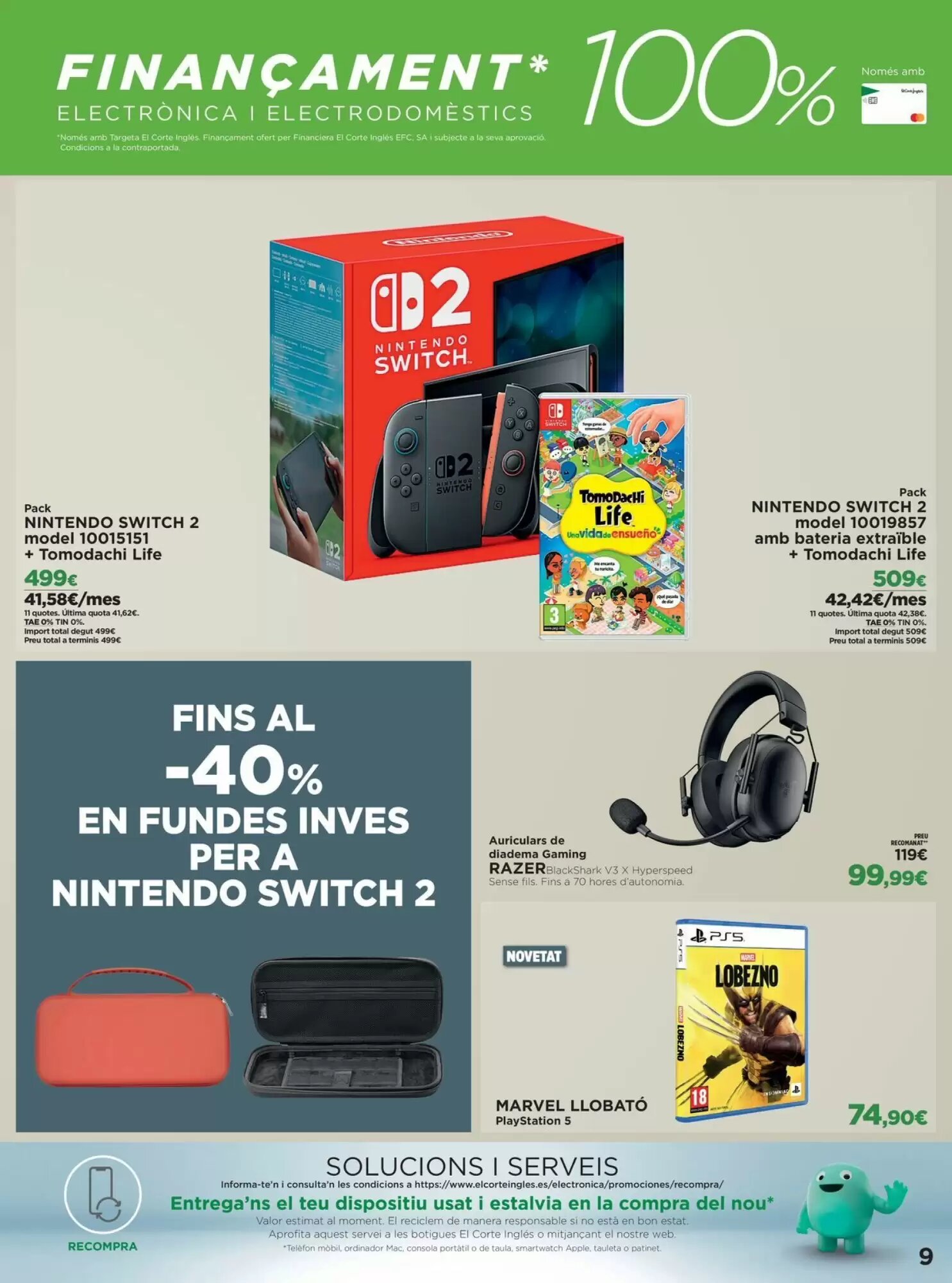 Folleto promocional de El Corte Inglés válido desde el 21/09/2026 - Página 9.