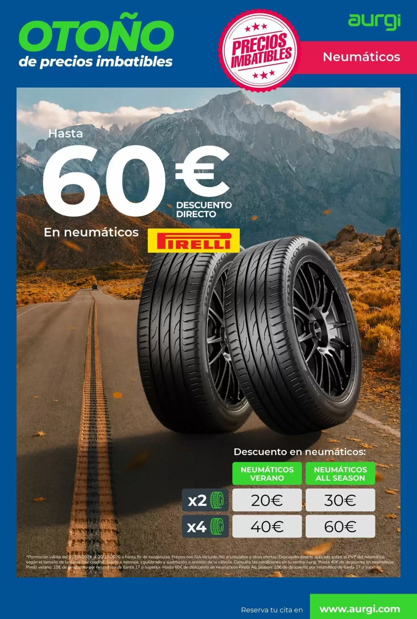 Folleto promocional de Aurgi válido desde el 21/09/2026 - Página 2.