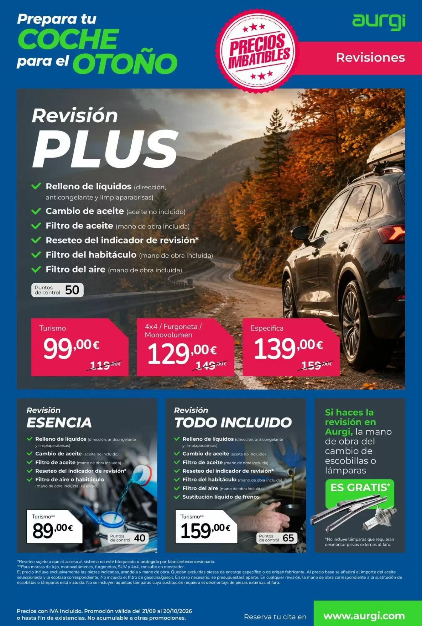 Folleto promocional de Aurgi válido desde el 21/09/2026 - Página 3.