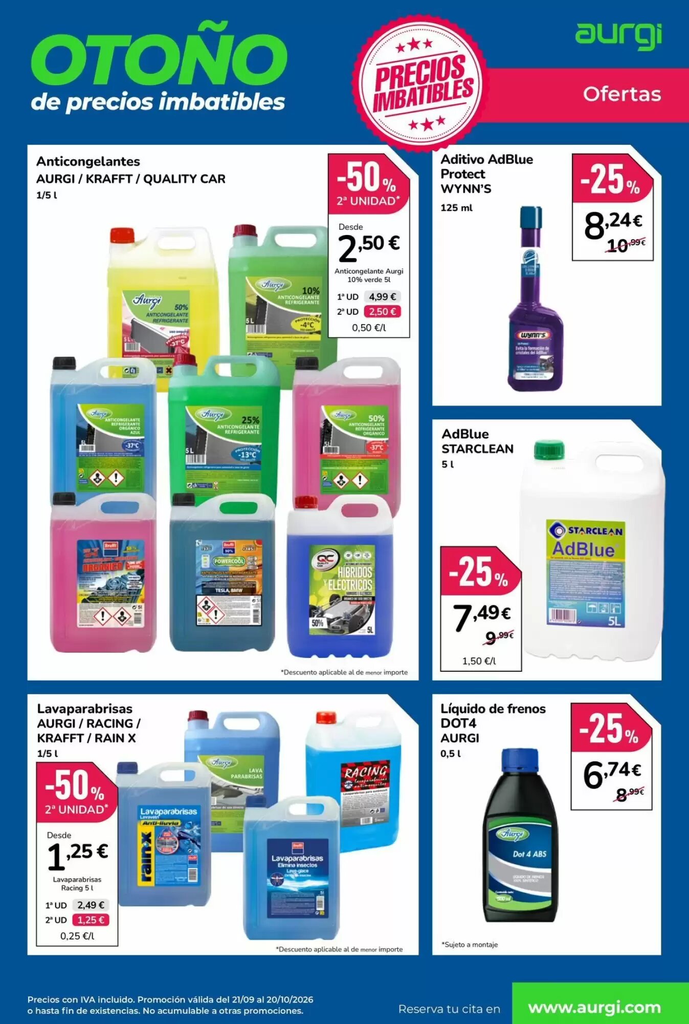 Folleto promocional de Aurgi válido desde el 21/09/2026 - Página 5.
