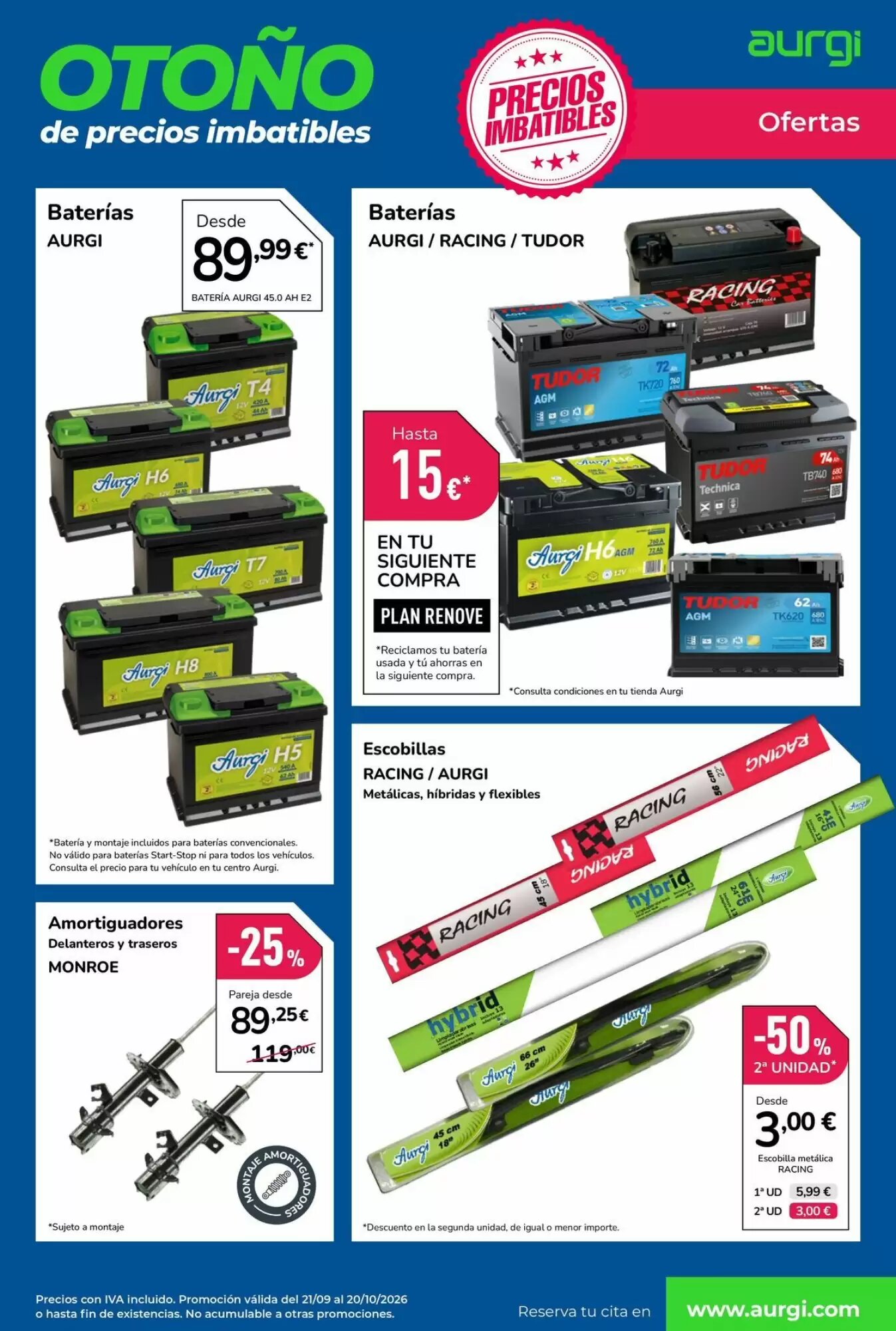 Folleto promocional de Aurgi válido desde el 21/09/2026 - Página 7.
