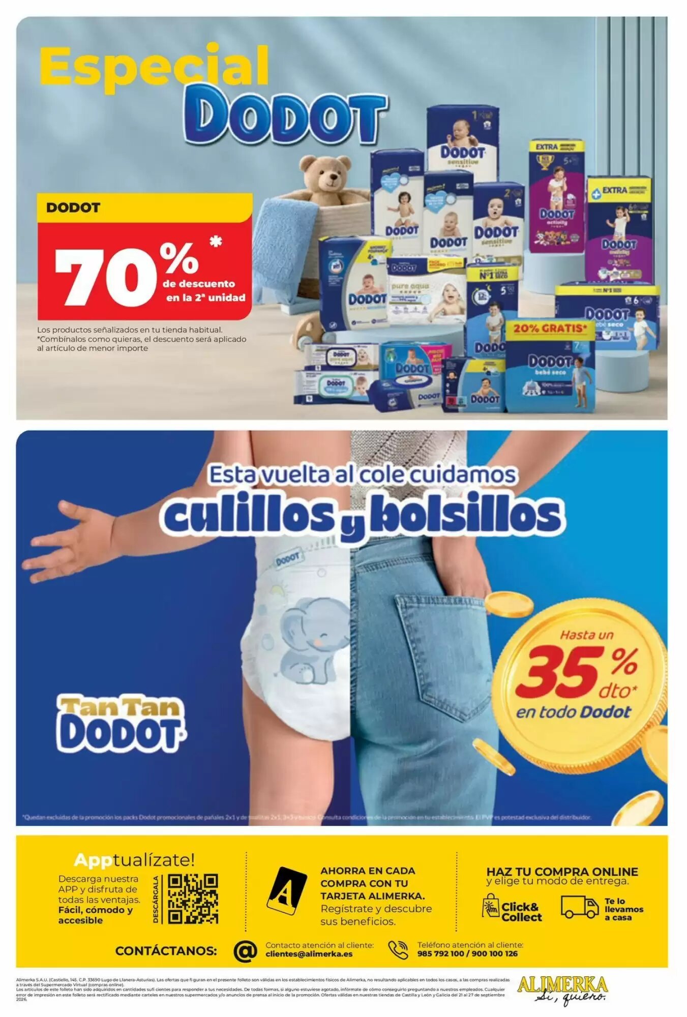Folleto promocional de Alimerka válido desde el 21/09/2026 - Página 16.