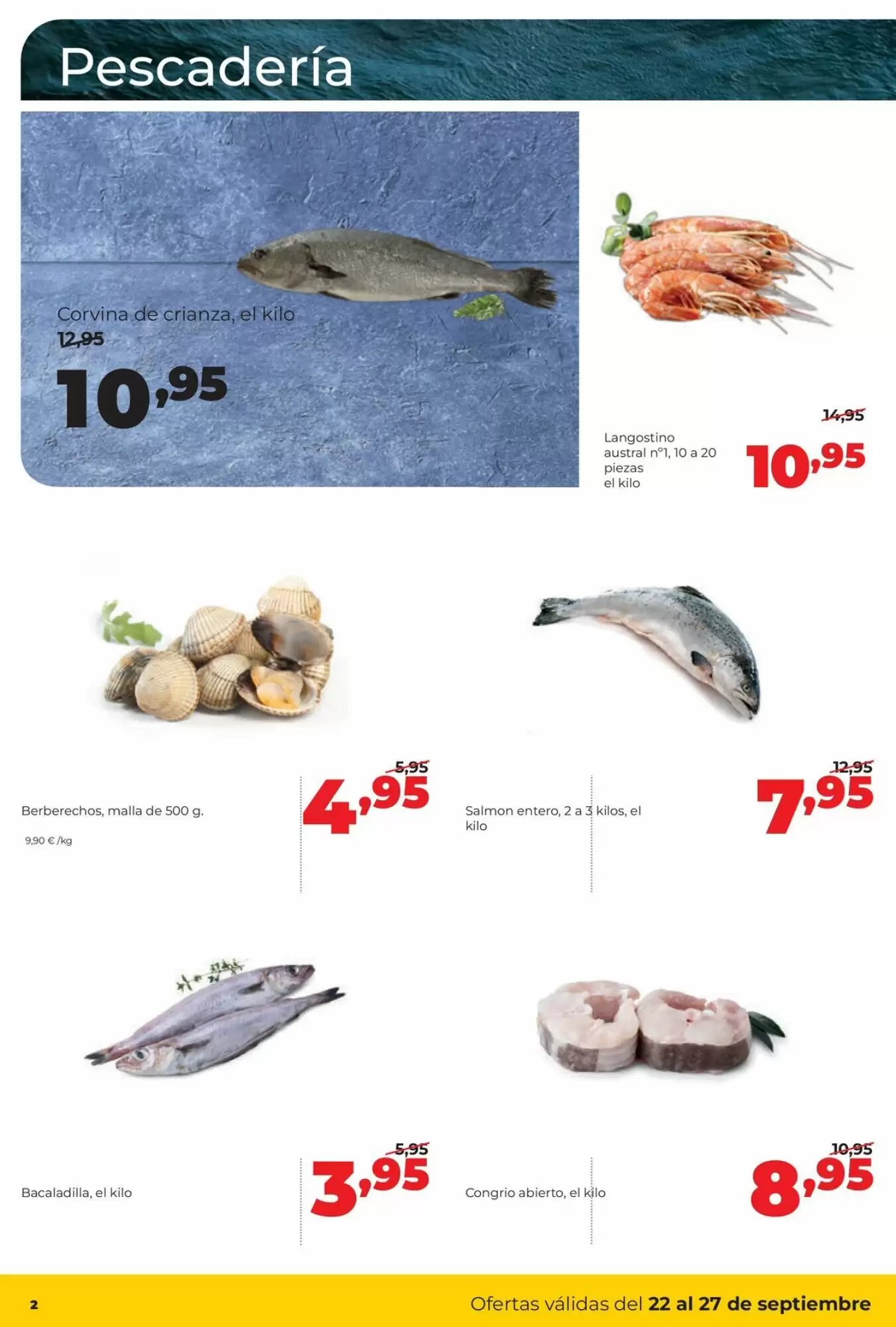 Folleto promocional de Alimerka válido desde el 21/09/2026 - Página 2.