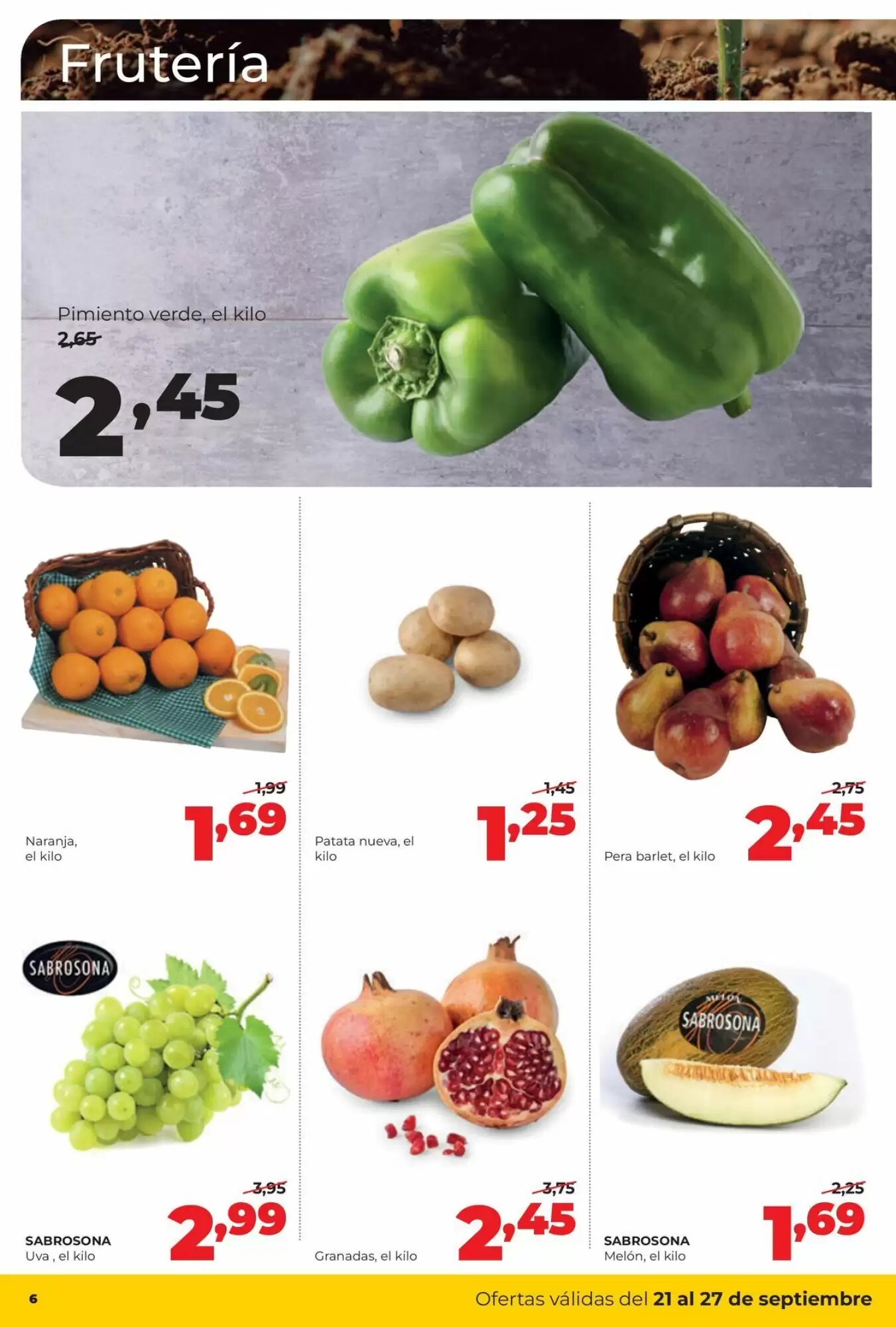 Folleto promocional de Alimerka válido desde el 21/09/2026 - Página 6.