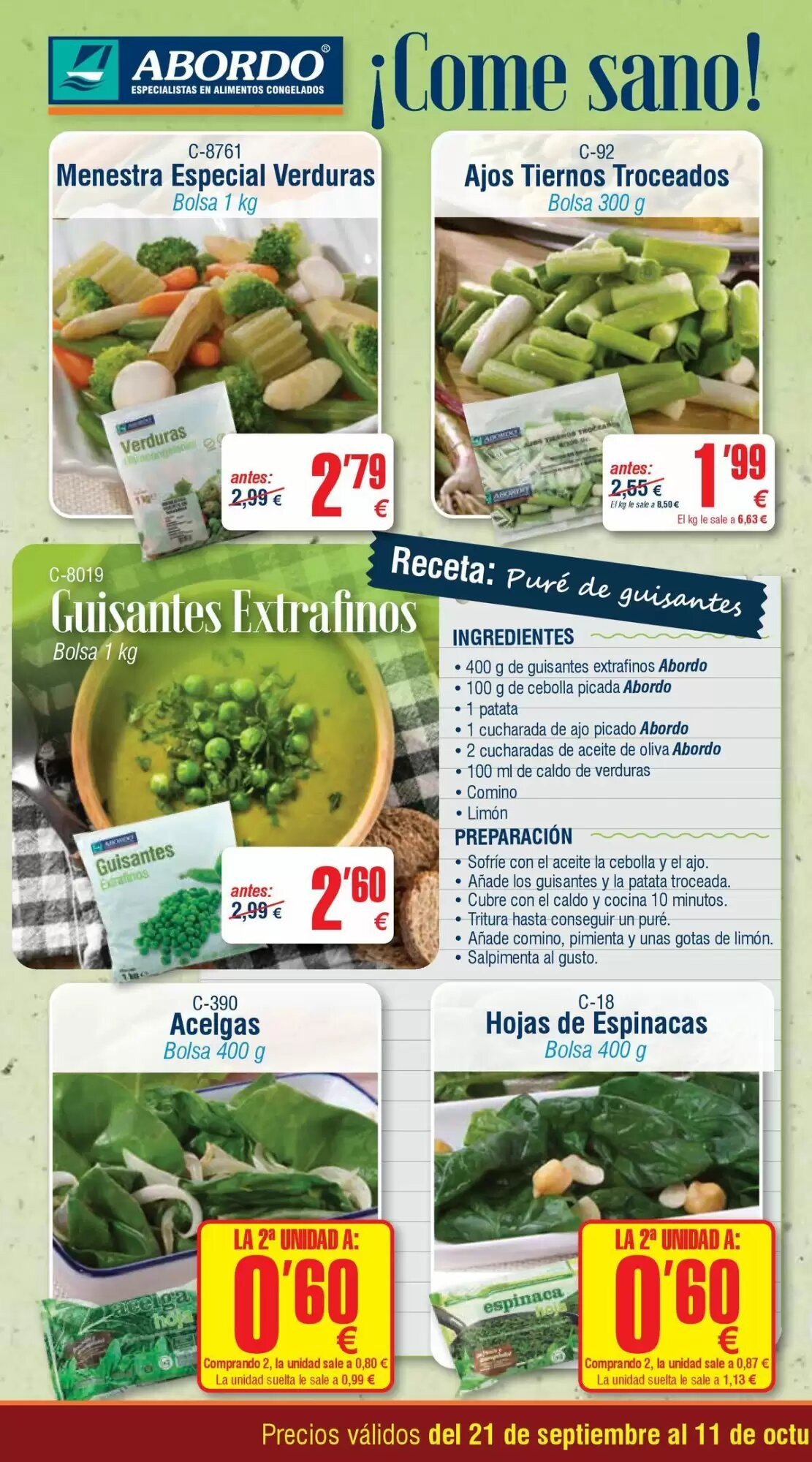 Folleto promocional de Abordo válido desde el 21/09/2026 - Página 2.