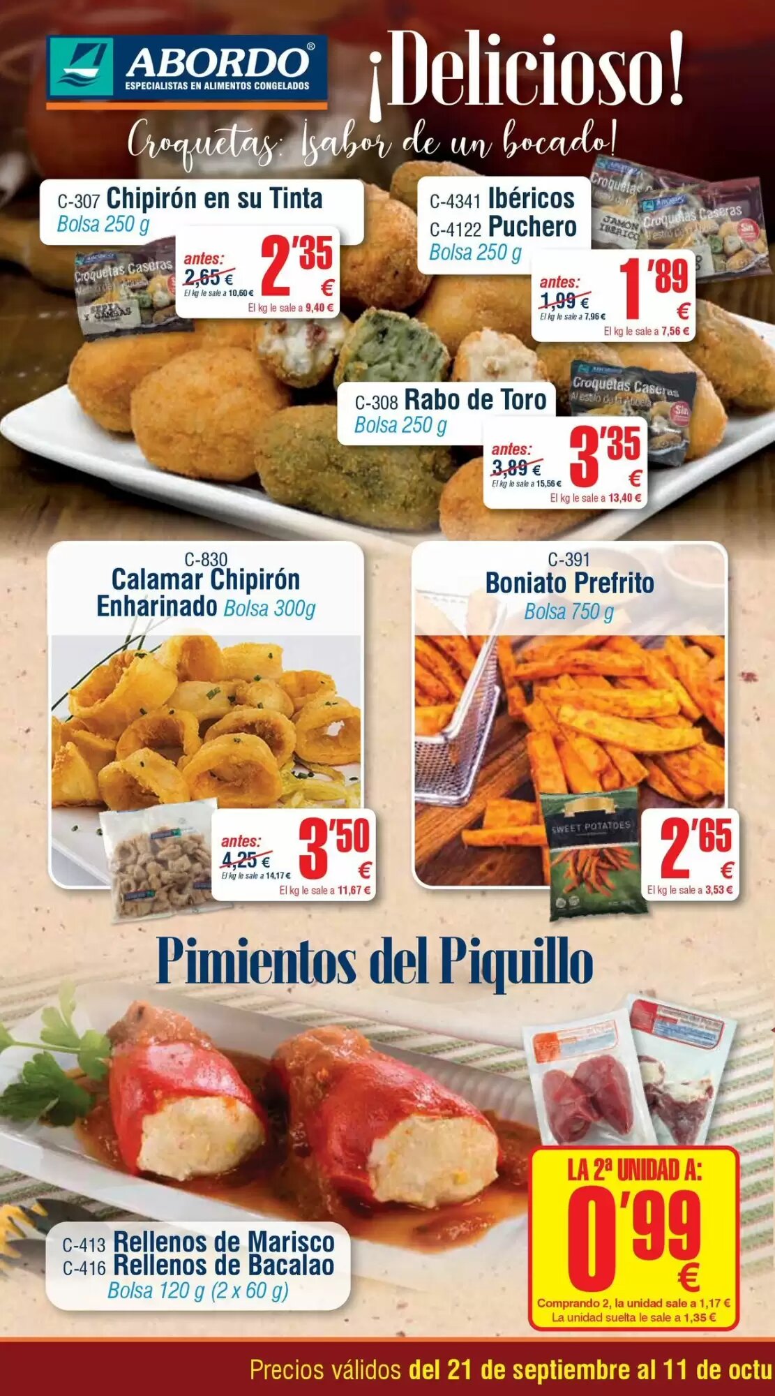 Folleto promocional de Abordo válido desde el 21/09/2026 - Página 6.