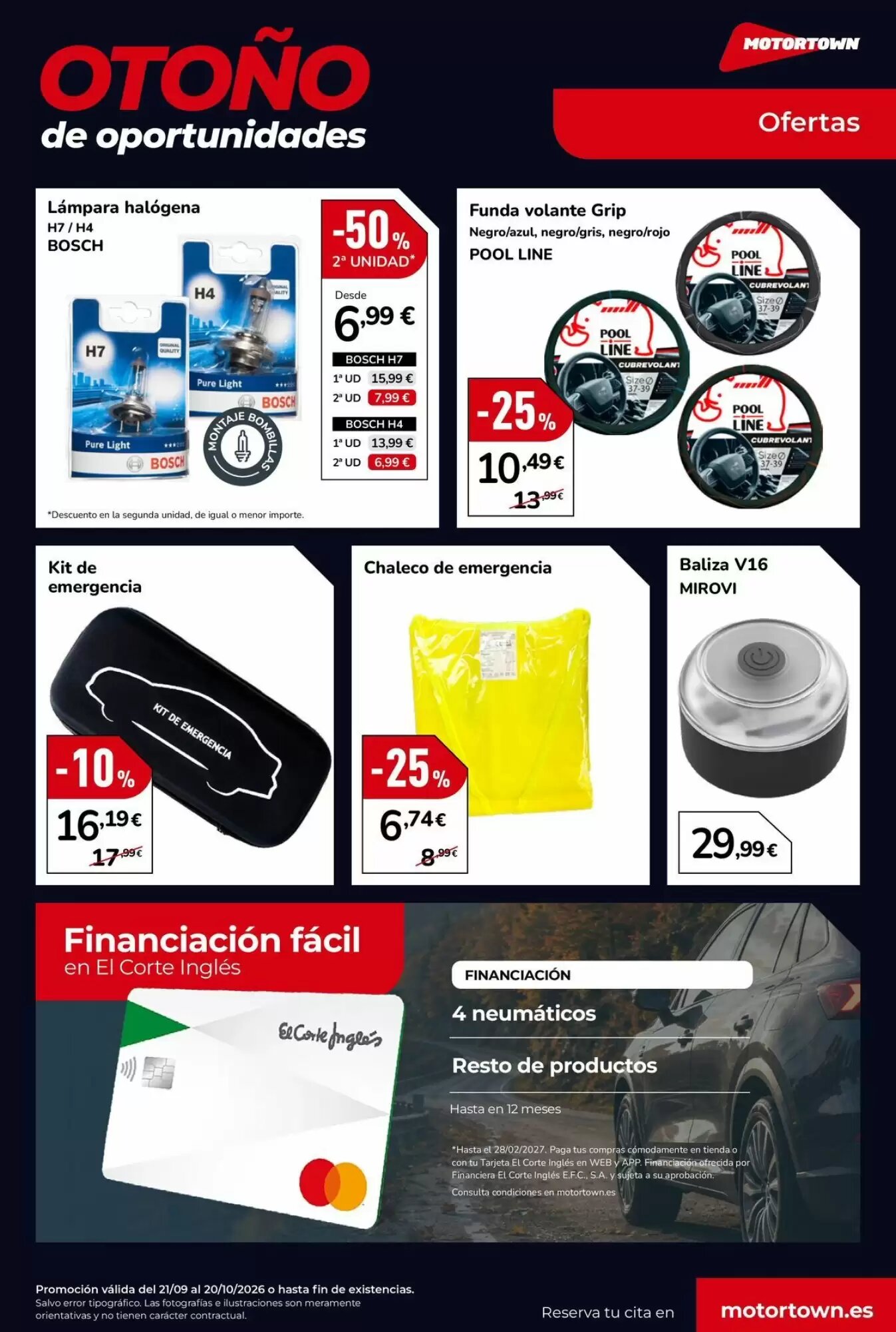 Folleto promocional de MotorTown válido desde el 21/09/2026 - Página 8.