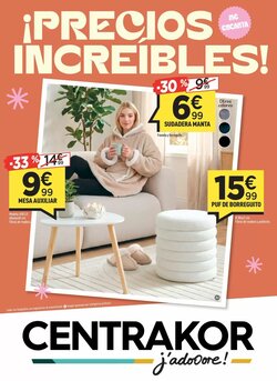 Folleto promocional de Centrakor válido desde el 21/09/2026