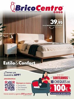 Folleto promocional de BricoCentro válido desde el 21/09/2026