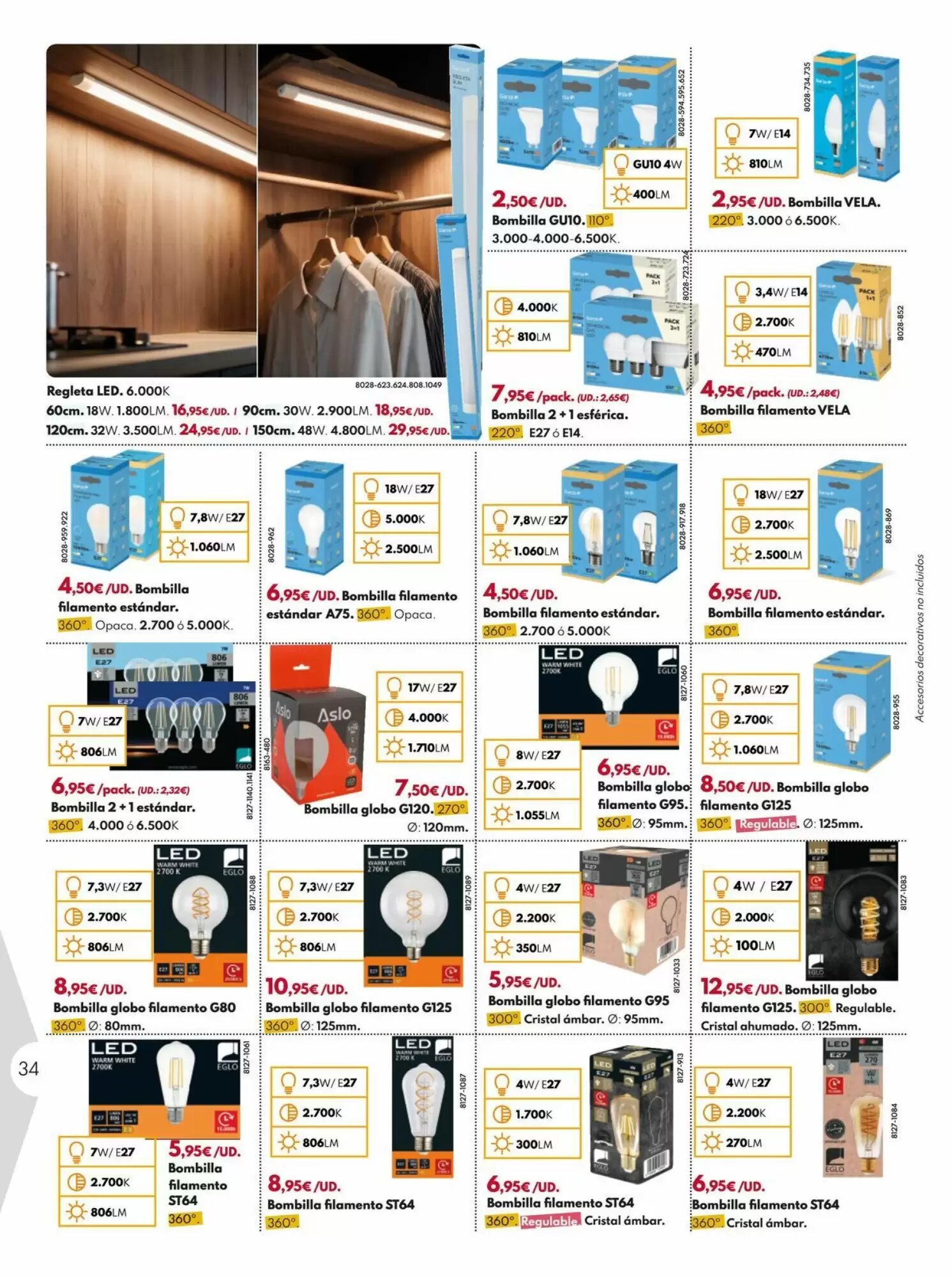 Folleto promocional de BricoCentro válido desde el 21/09/2026 - Página 34.