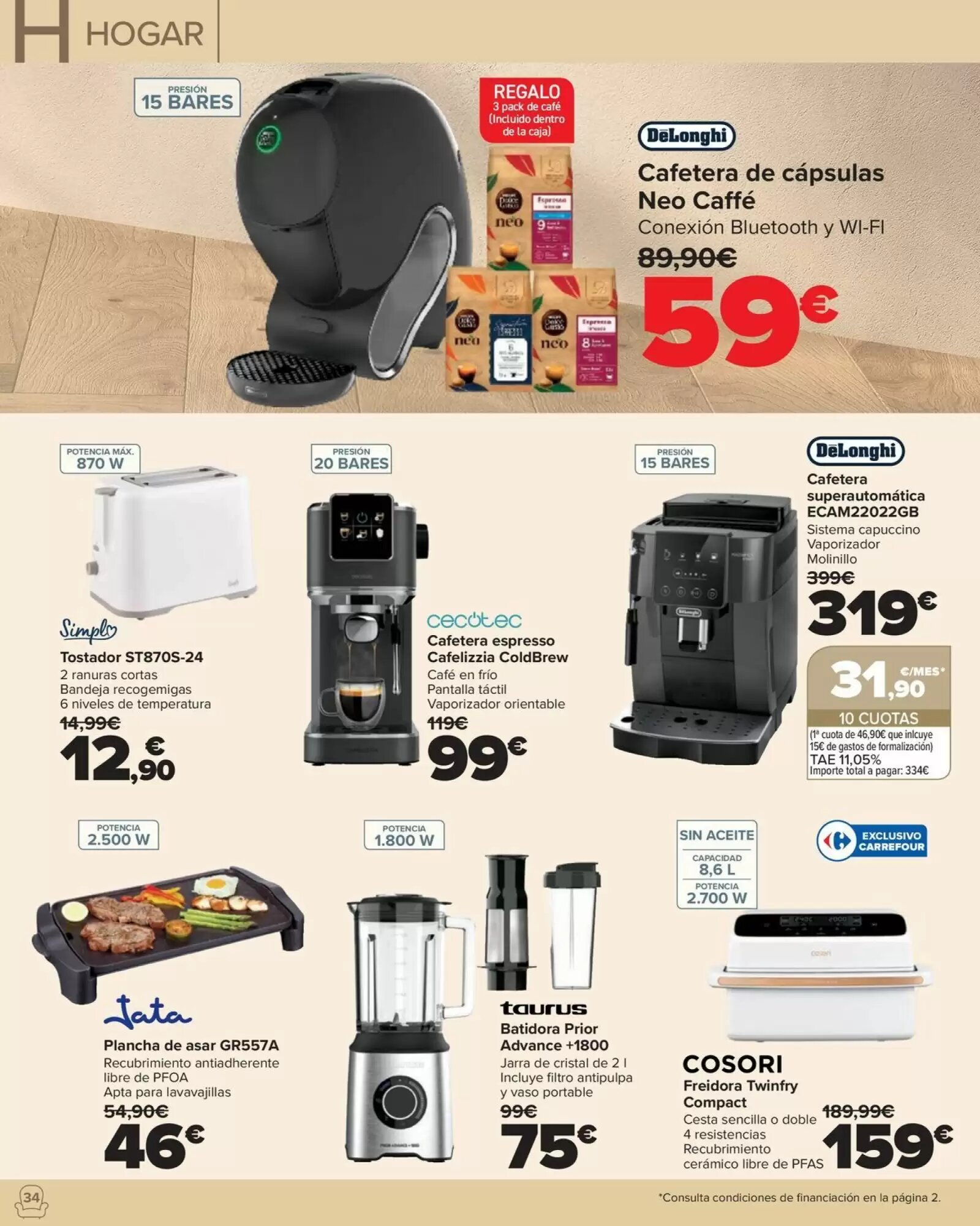 Folleto promocional de Carrefour válido desde el 22/09/2026 - Página 34.