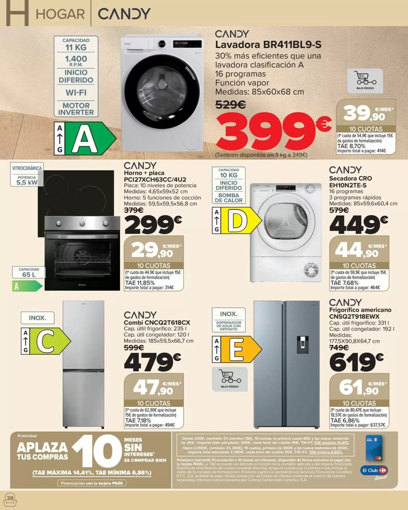 Folleto promocional de Carrefour válido desde el 22/09/2026 - Página 38.