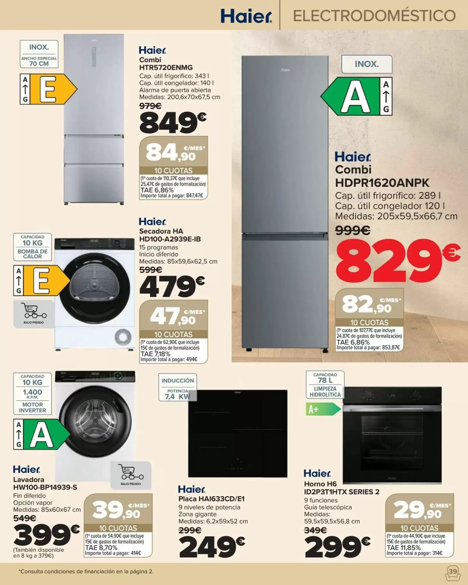Folleto promocional de Carrefour válido desde el 22/09/2026 - Página 39.